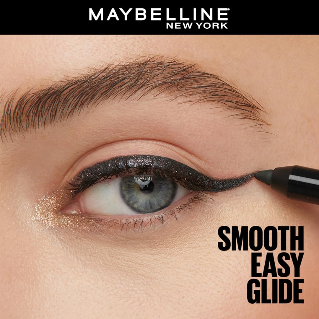 Lápiz delineador en gel de ojos a prueba de agua de 36 horas de MAYBELLINE Tattoo Studio