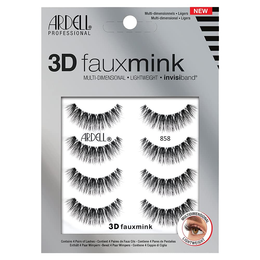 ARDELL 3D Fauxmink Eyelashes (Multi-Pack).