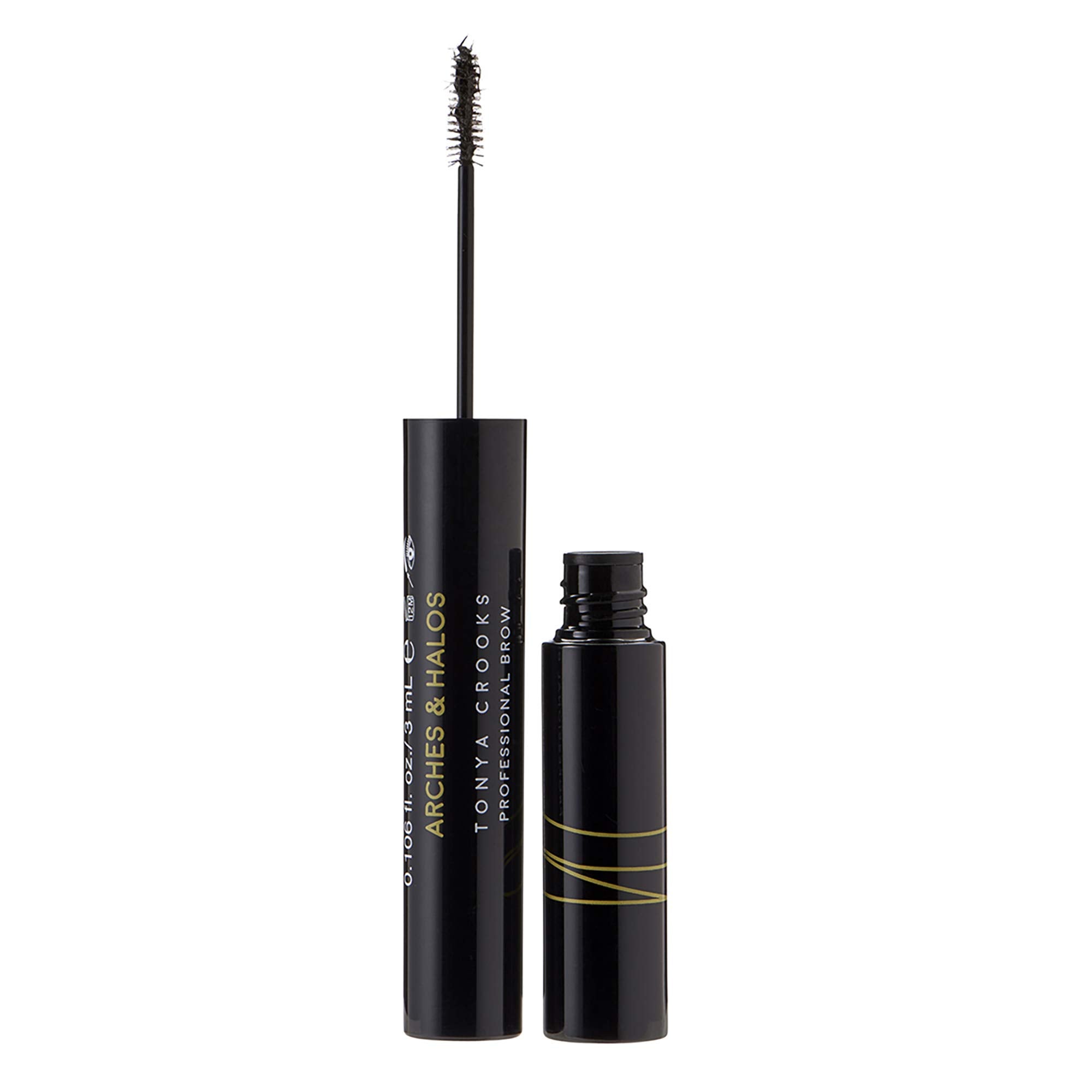 Mousse para cejas con color de microfibra resistente al agua ARCHES & HALOS