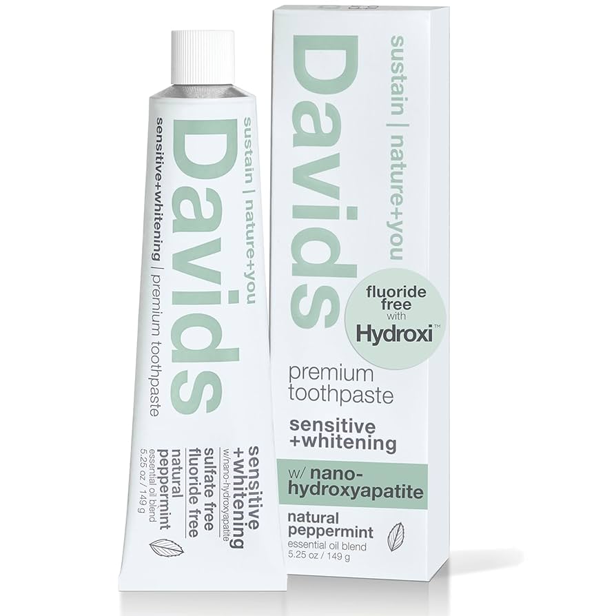 DAVIDS Sensitive + Whitening Toothpaste 4 fl oz.