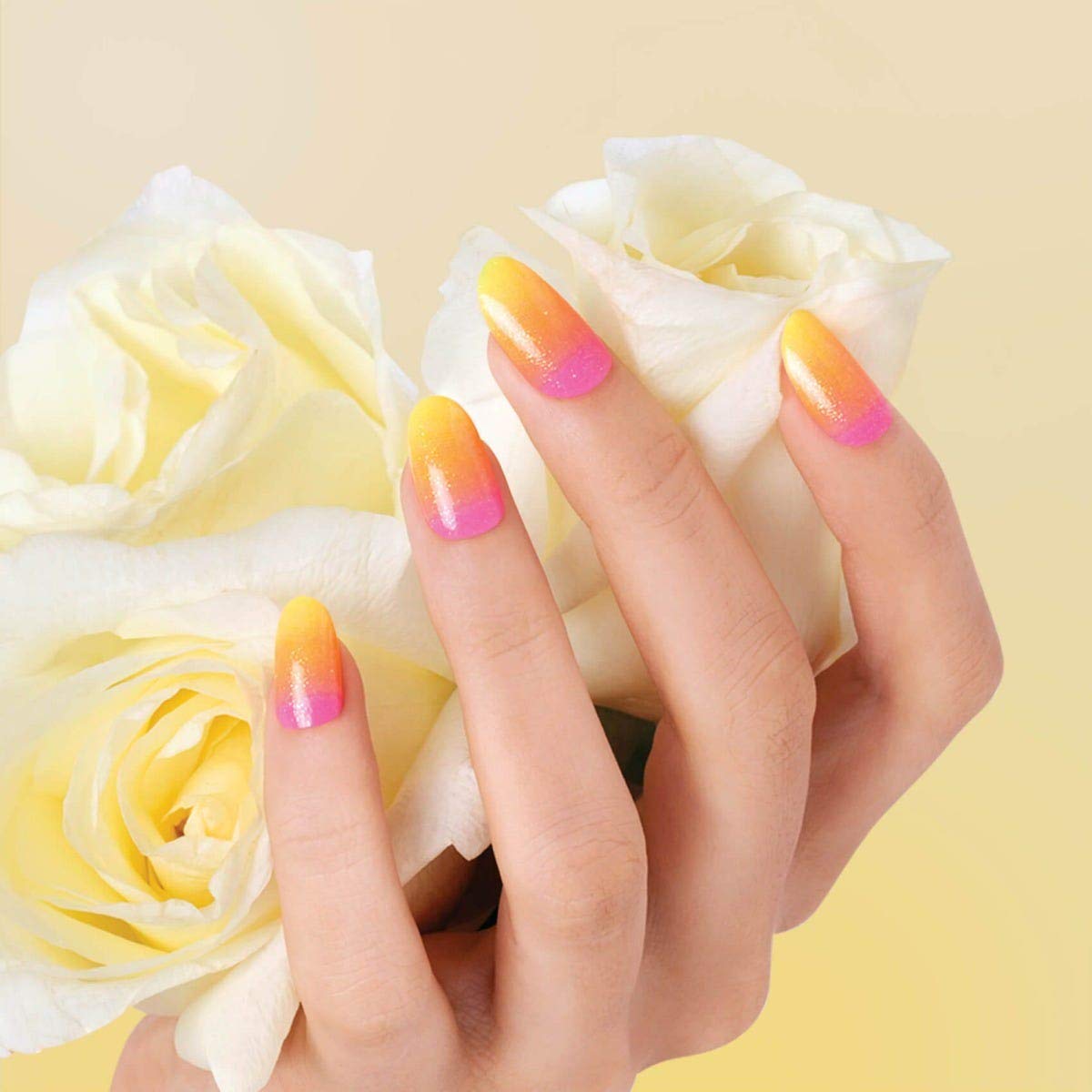 100 Full Cover Fake Nails Kit-VIAI BEAUTY