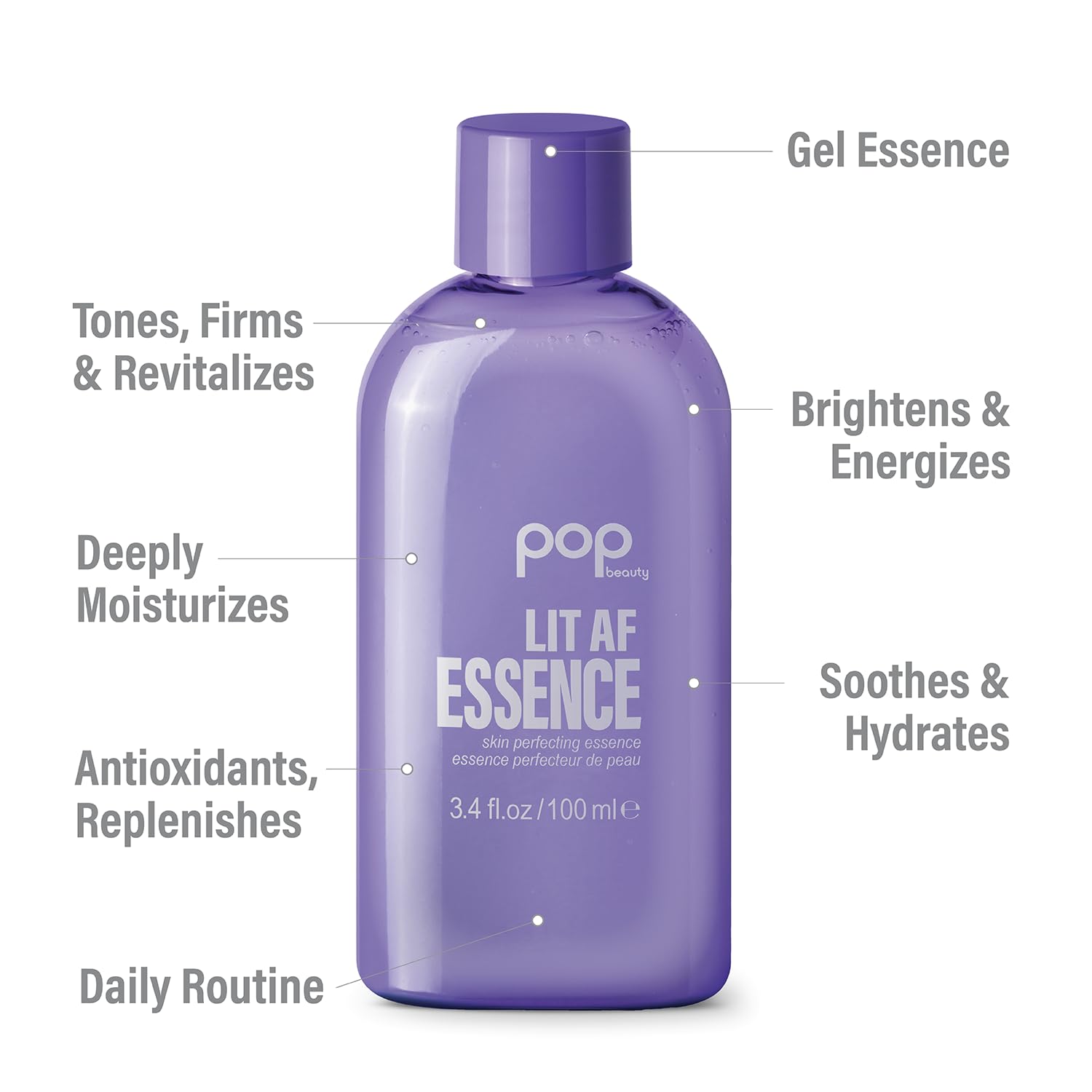 POP Beauty Lit AF skin Perfecting Essence
