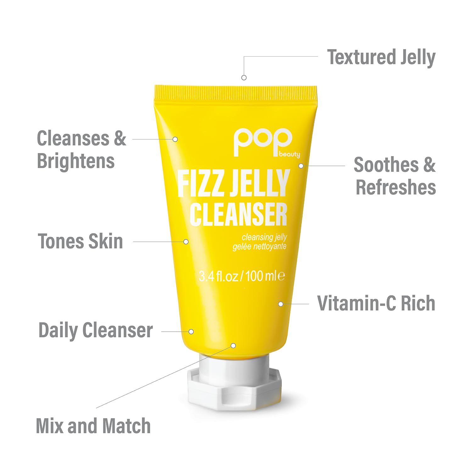 Gelatina limpiadora POP Beauty Fizz Jelly