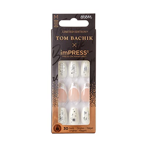 Manicura Press-On de edición limitada de KISS Tom Bachik x imPRESS