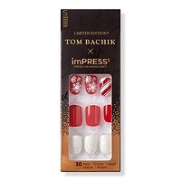 Manicura Press-On de edición limitada de KISS Tom Bachik x imPRESS