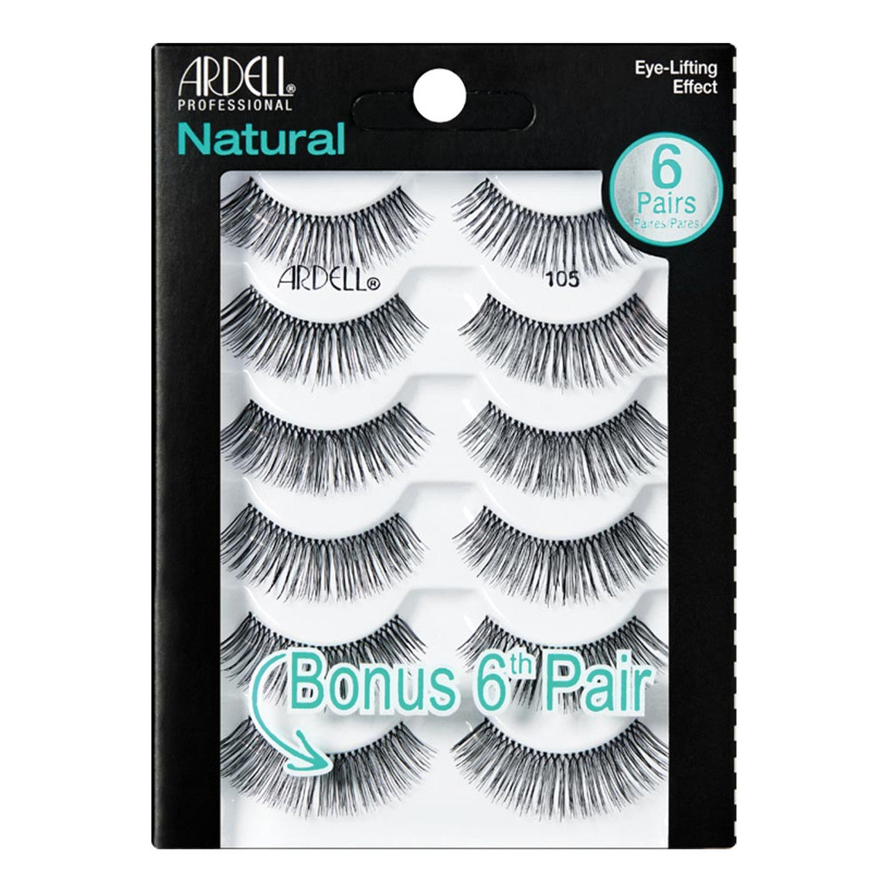 Pestañas naturales ARDELL (paquete múltiple)
