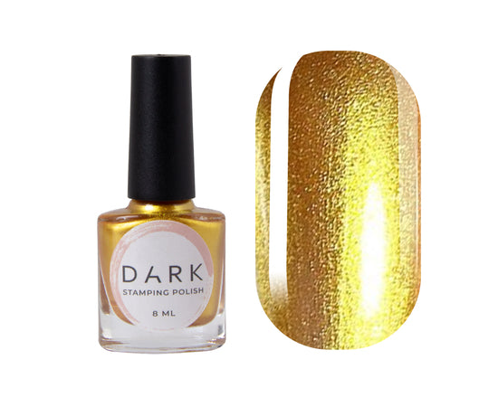 DARK STAMPING POLISH GOLD №04, 8 ML  Article : S004