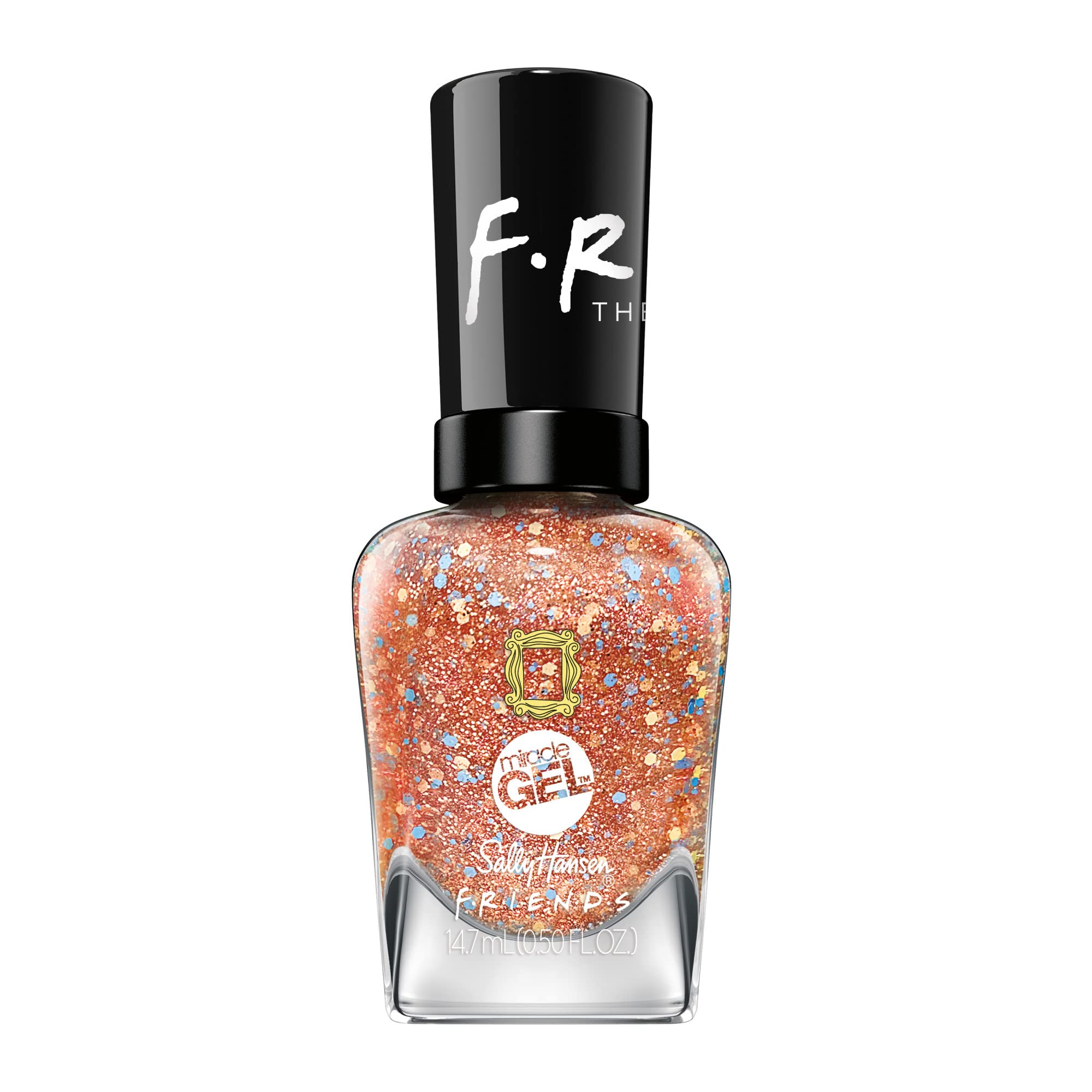 SALLY HANSEN Miracle Gel - Esmalte de uñas con brillo de color