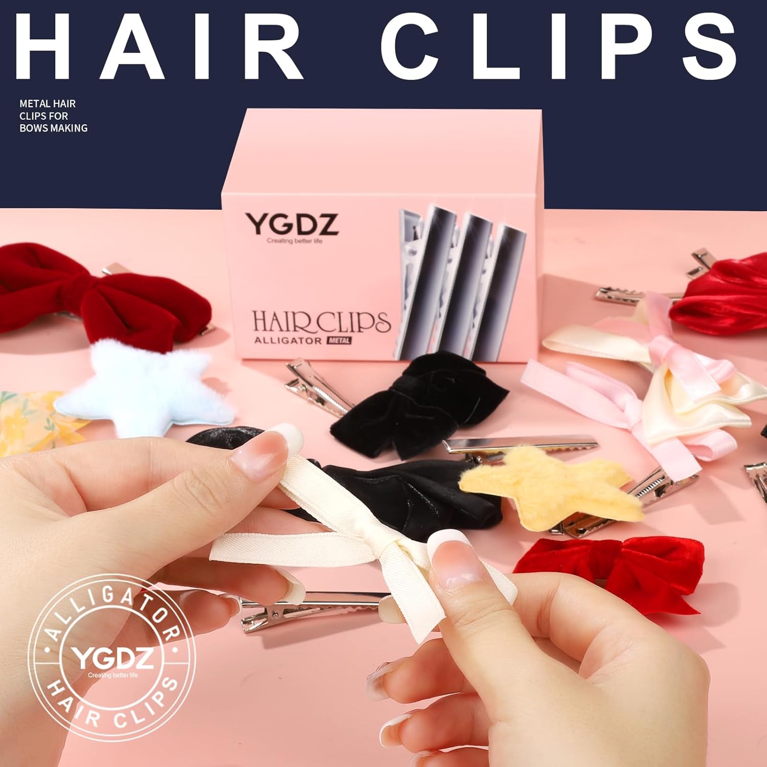 Pinzas para el pelo de cocodrilo YGDZ
