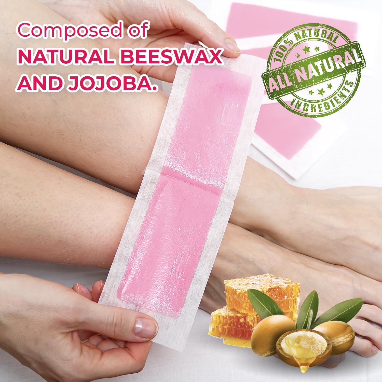 NOPUNZEL 64 Waxing Strips