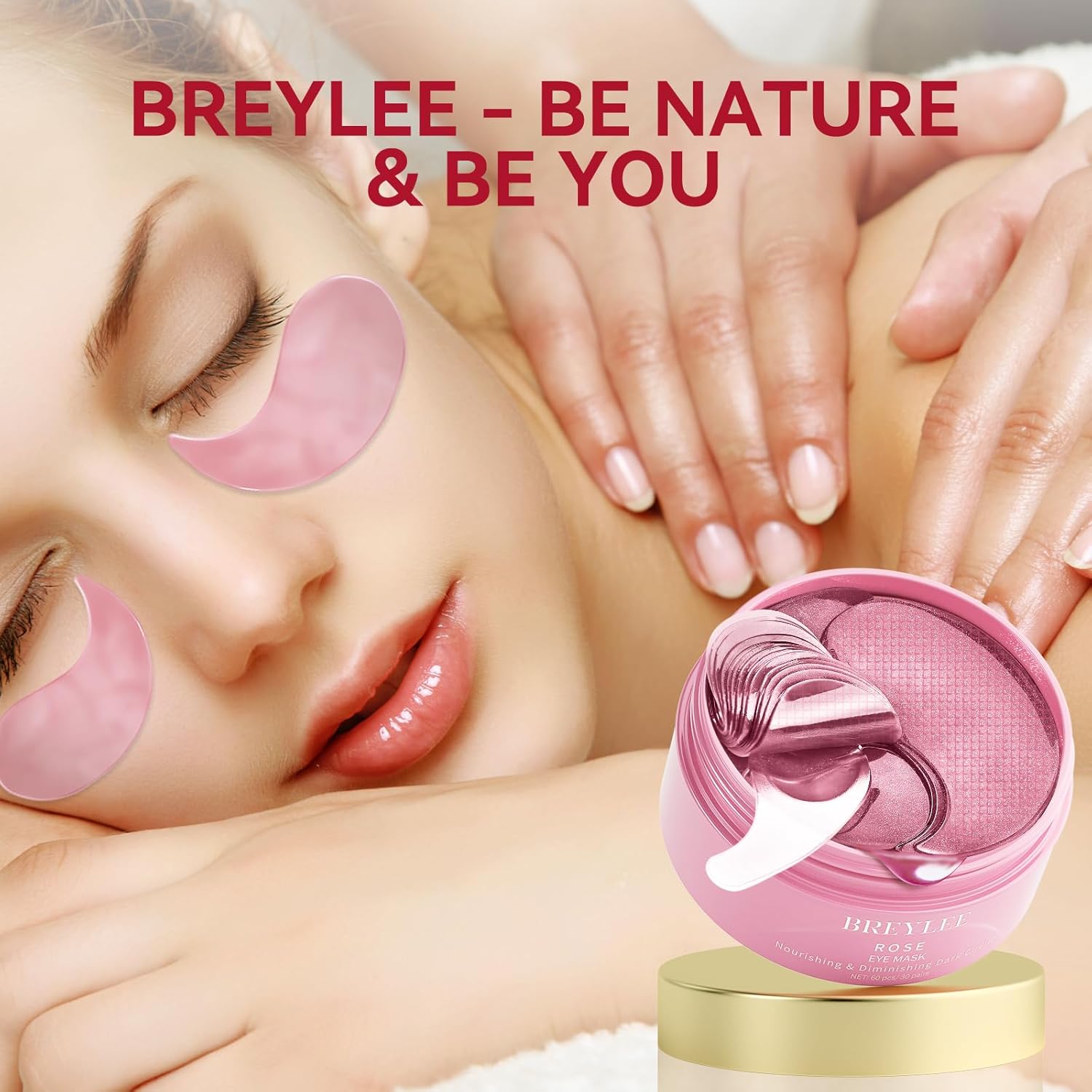 BREYLEE Rose Eye Mask