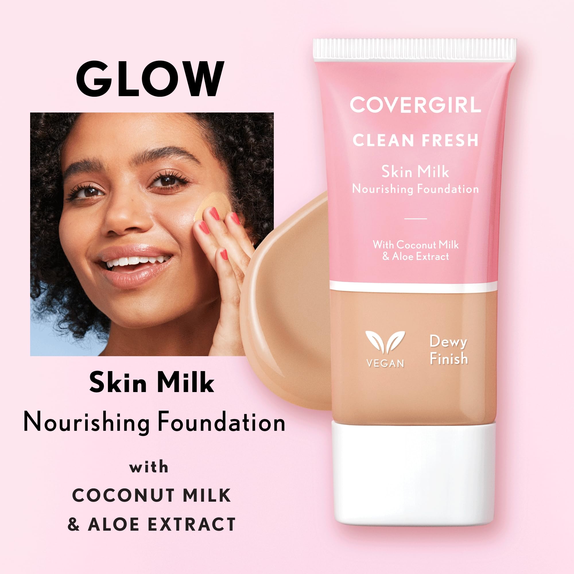 Base de maquillaje COVERGIRL Clean Fresh Skin Milk