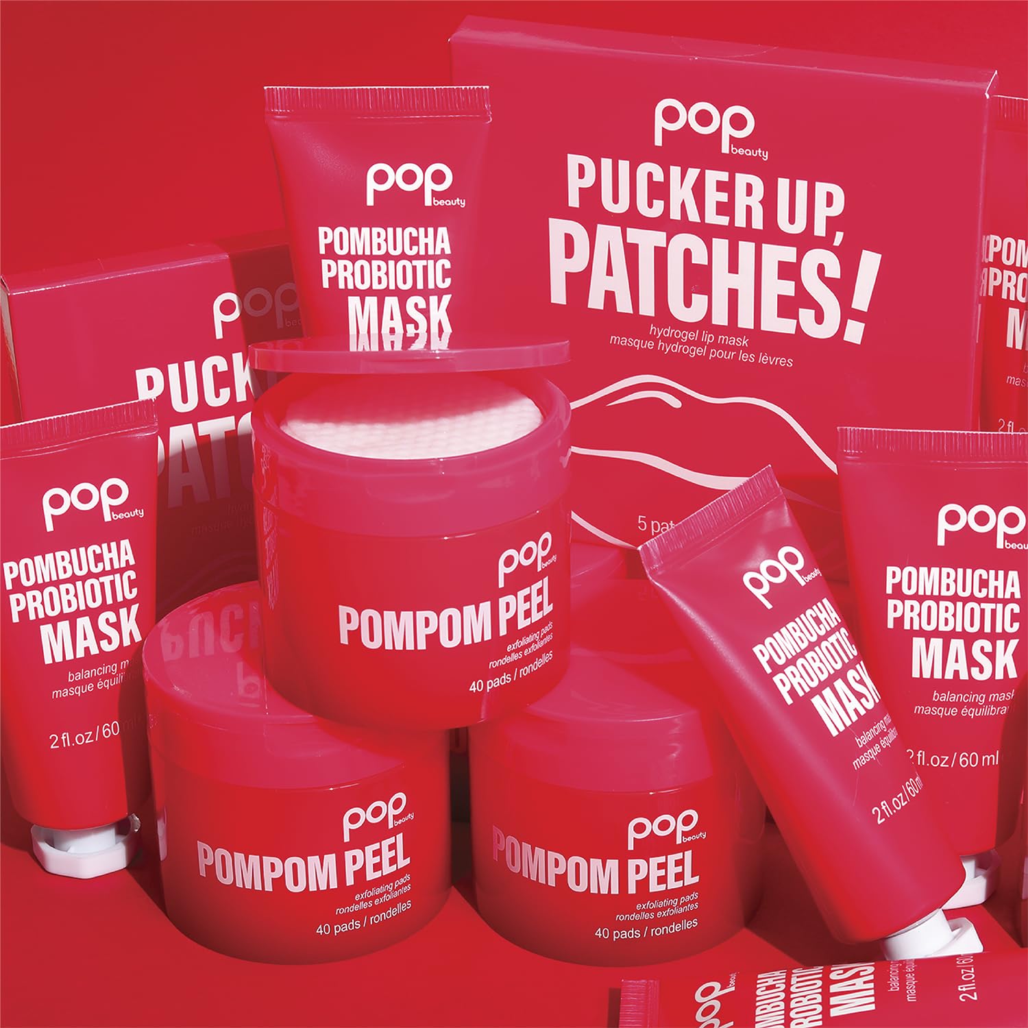 Almohadillas exfoliantes POP Beauty POMPOM Peel