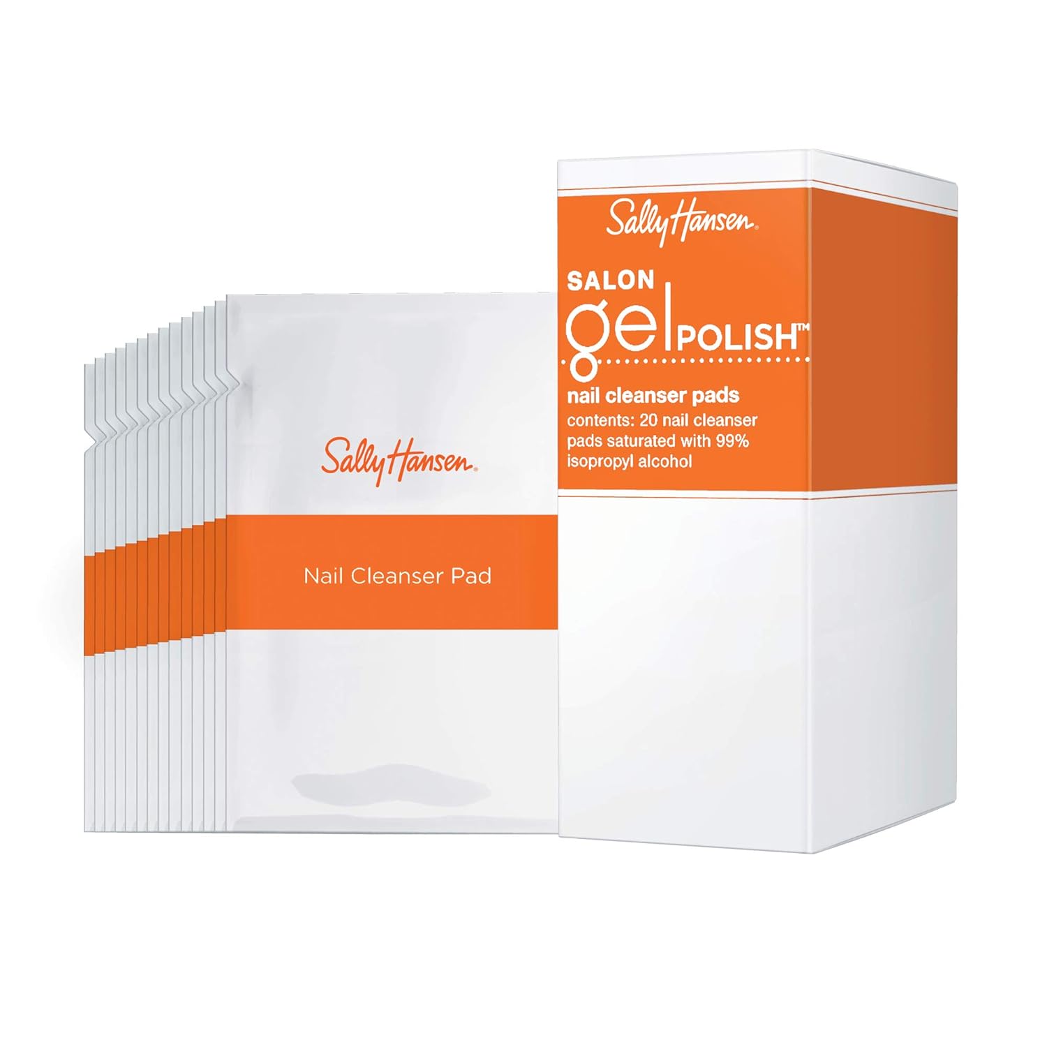 SALLY HANSEN Pro-Gel Cleanser Pads, 20 count
