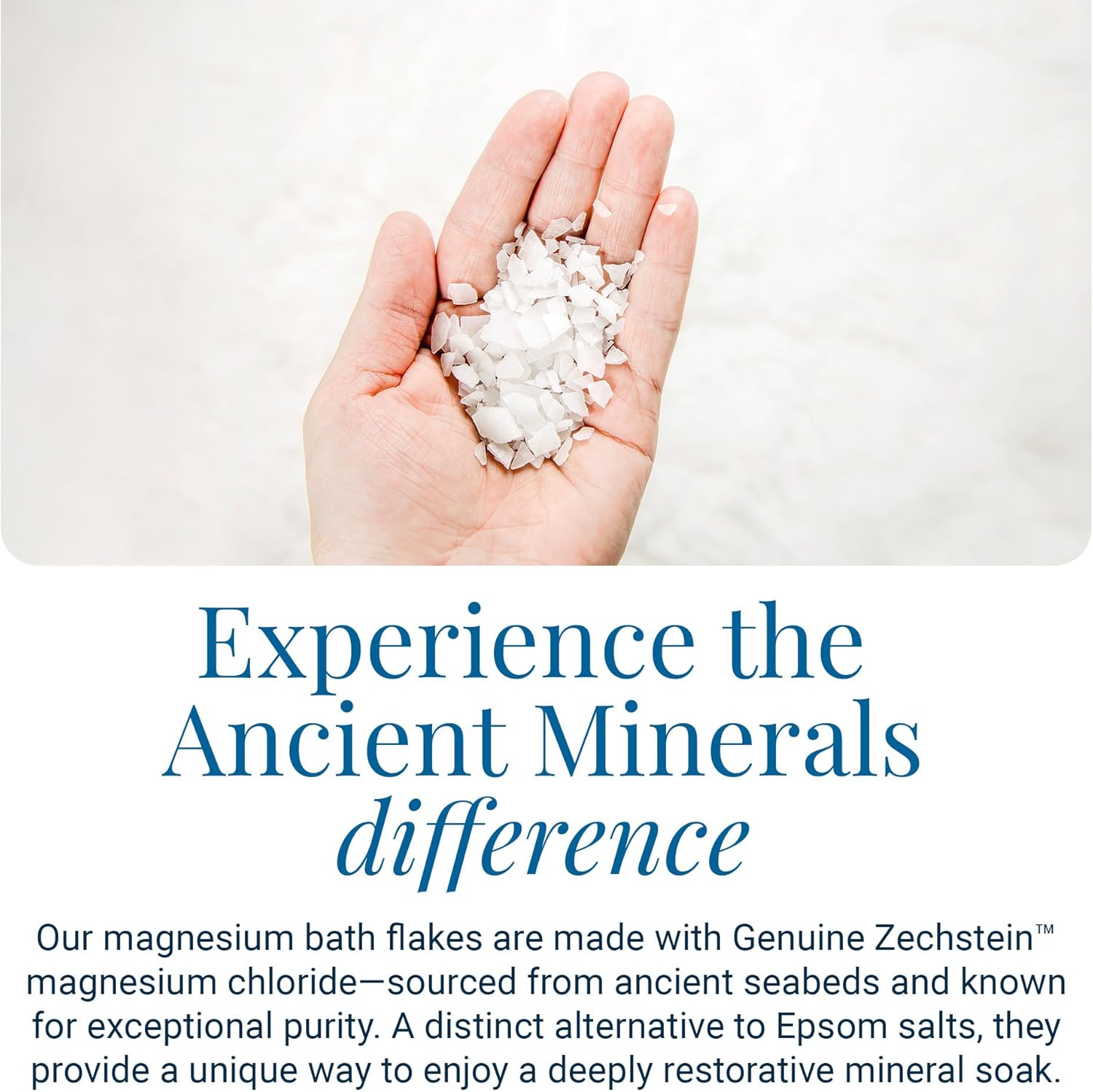 ANCIENT MINERALS Magnesium Bath Flakes - 1.65 lb