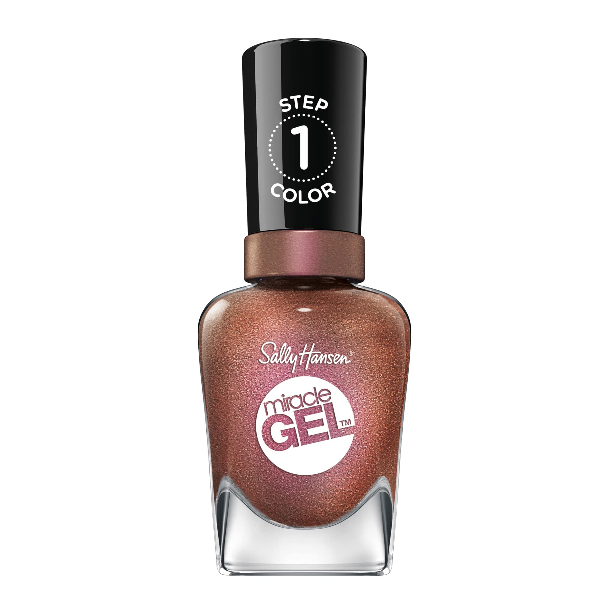 SALLY HANSEN Miracle Gel - Esmalte de uñas con brillo de color