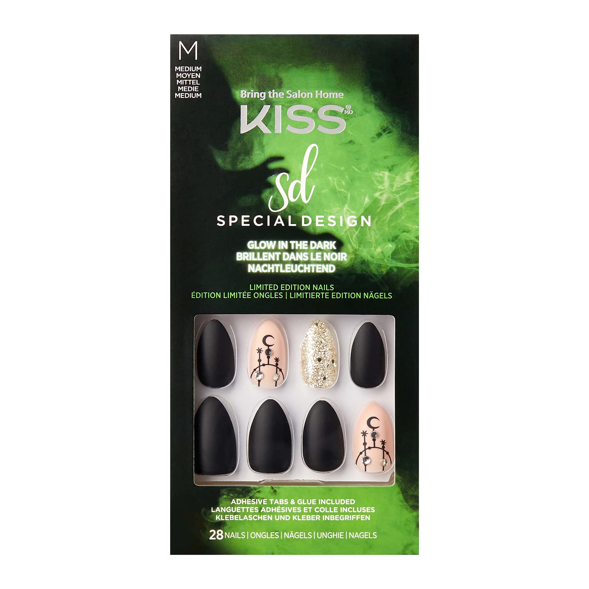 KISS Glow In The Dark Special Design Nails