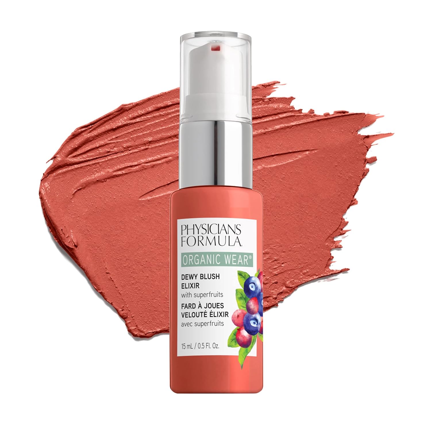 PHYSICIANS FORMULA Organic Wear All Natural Dewy Blush Cream Elixir
