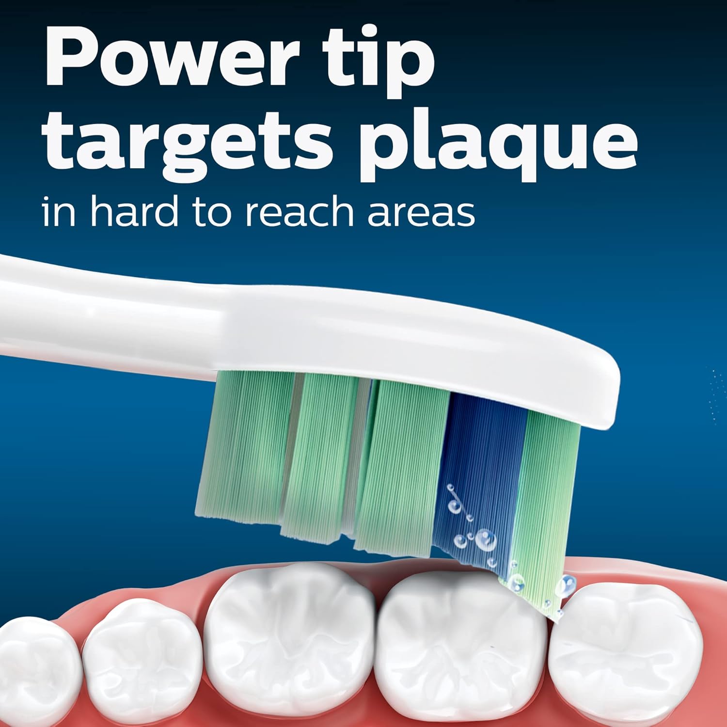 PHILIPS Sonicare Genuine C2 Optimal Plaque Control Toothbrush Heads