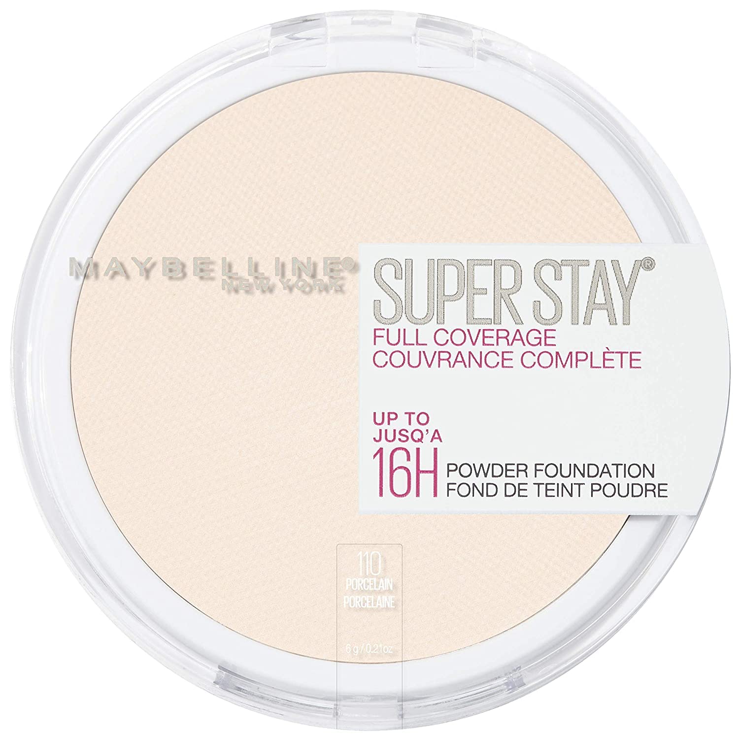 Base de maquillaje en polvo Maybelline Super Stay Full Coverage 16H