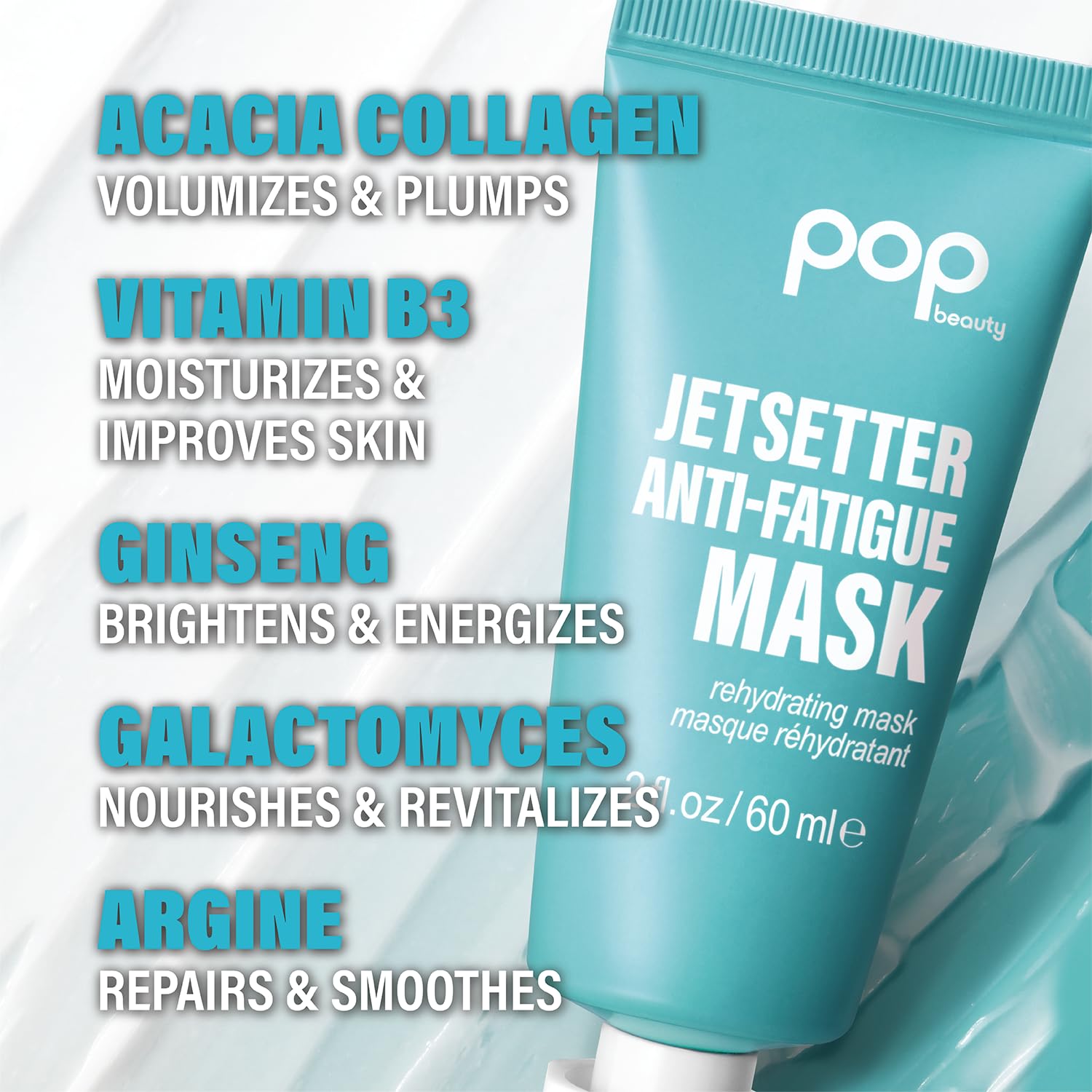 Mascarilla exfoliante y de tratamiento POP Beauty