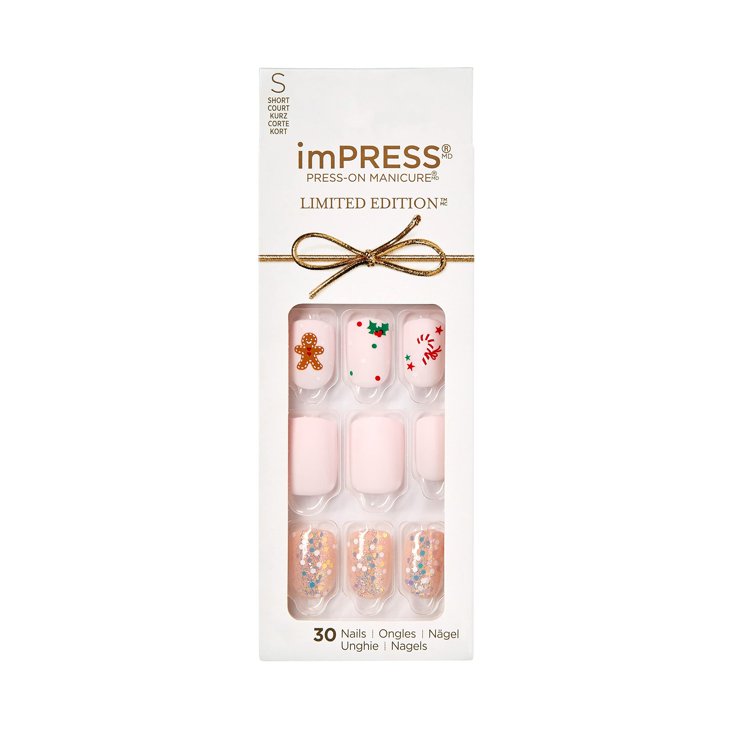 imPRESS Press-On Manicure Limited Christmas Edition 30 Press-On Nails