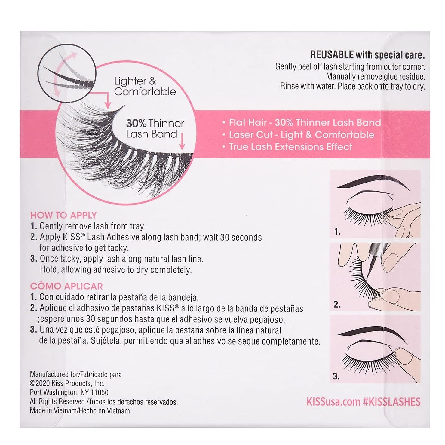 Colección KISS Lash Couture Luxtension