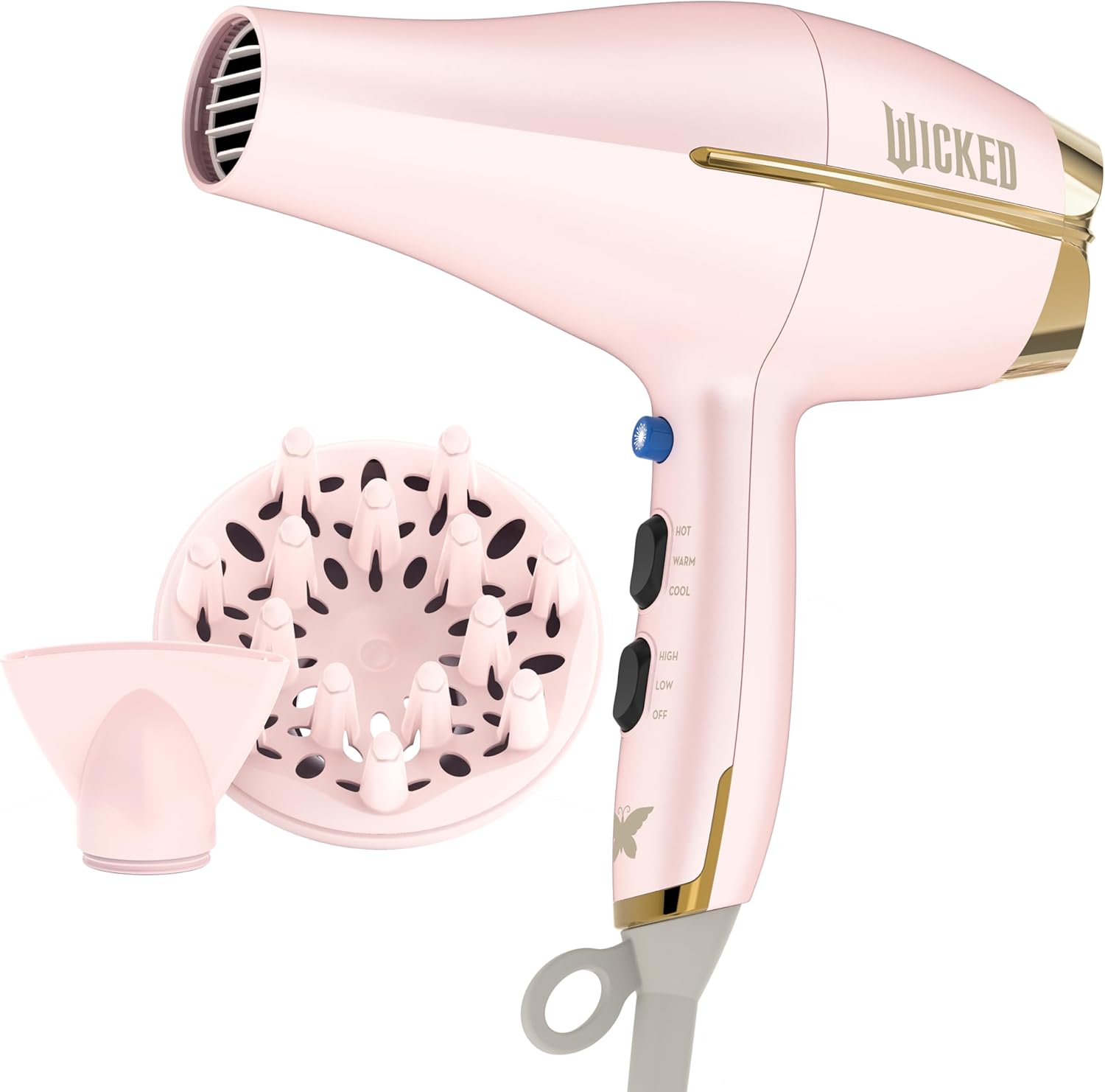 Secador de pelo de plasma CONAIR Wicked You've Been Galinda-Fied