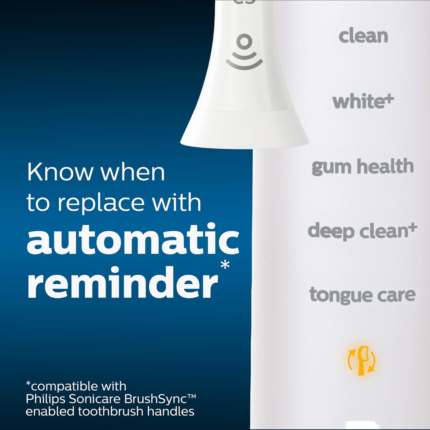 PHILIPS Sonicare Genuine C2 Optimal Plaque Control Toothbrush Heads