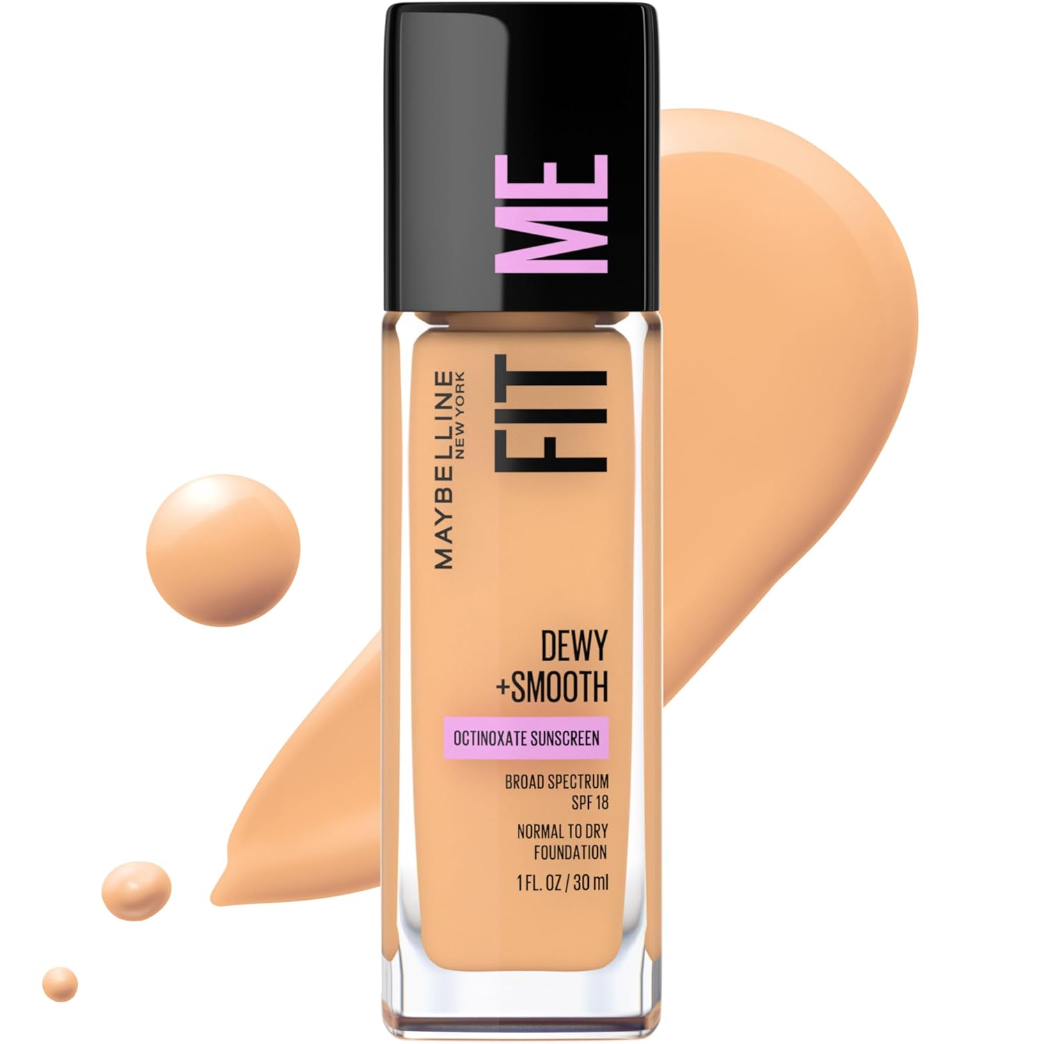 Base de maquillaje Maybelline Fit Me Dewy + Smooth
