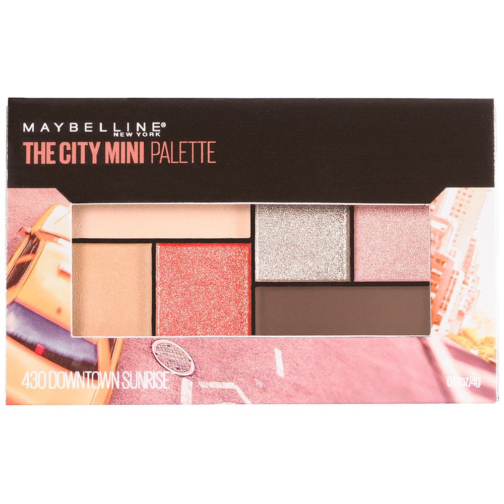 Paleta de sombras de ojos Maybelline Makeup The City Mini
