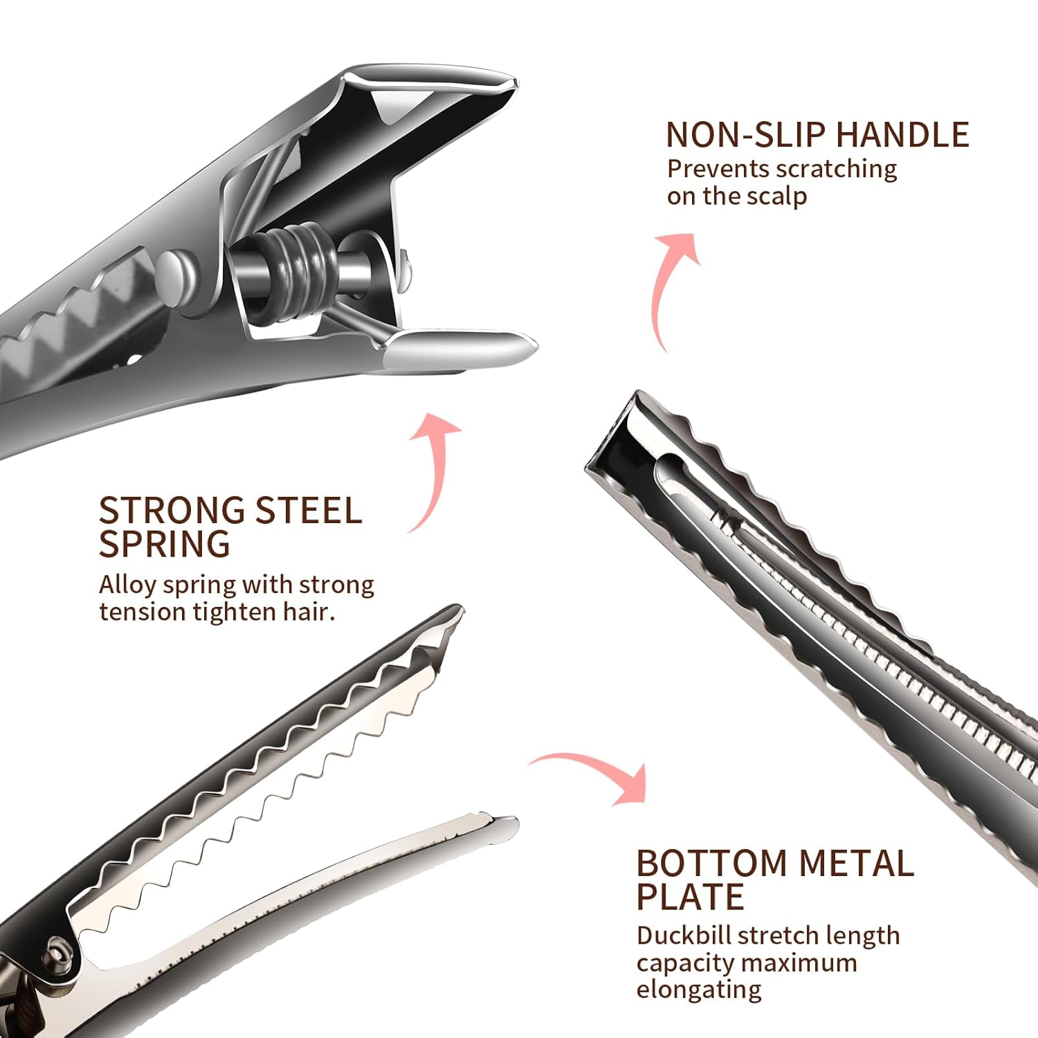 Pinzas para el pelo de cocodrilo YGDZ