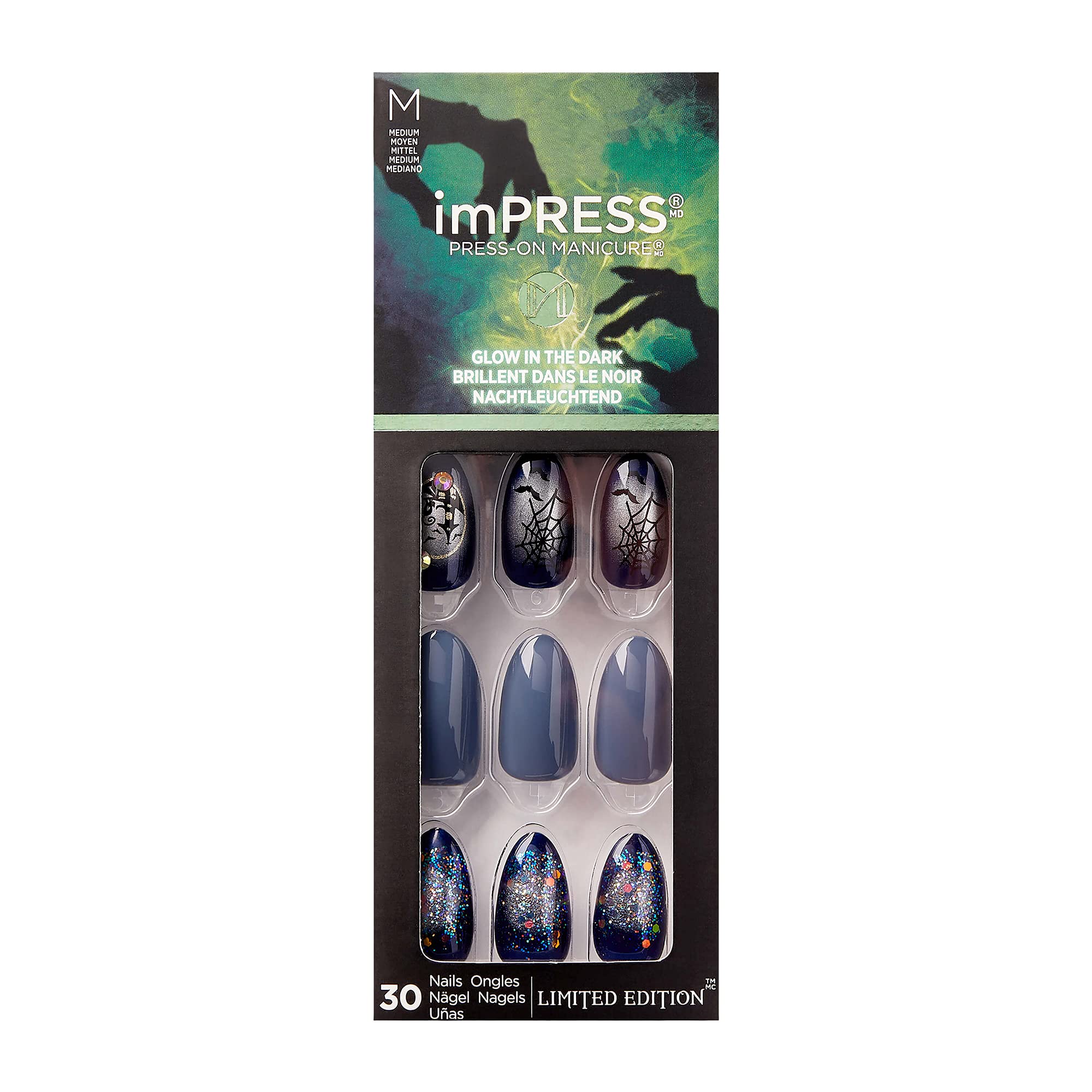 KISS imPRESS Press on Manicure Halloween Nails