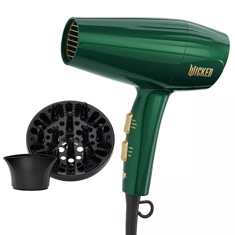 Secador de plasma CONAIR Wicked Elphaba Defy Gravity