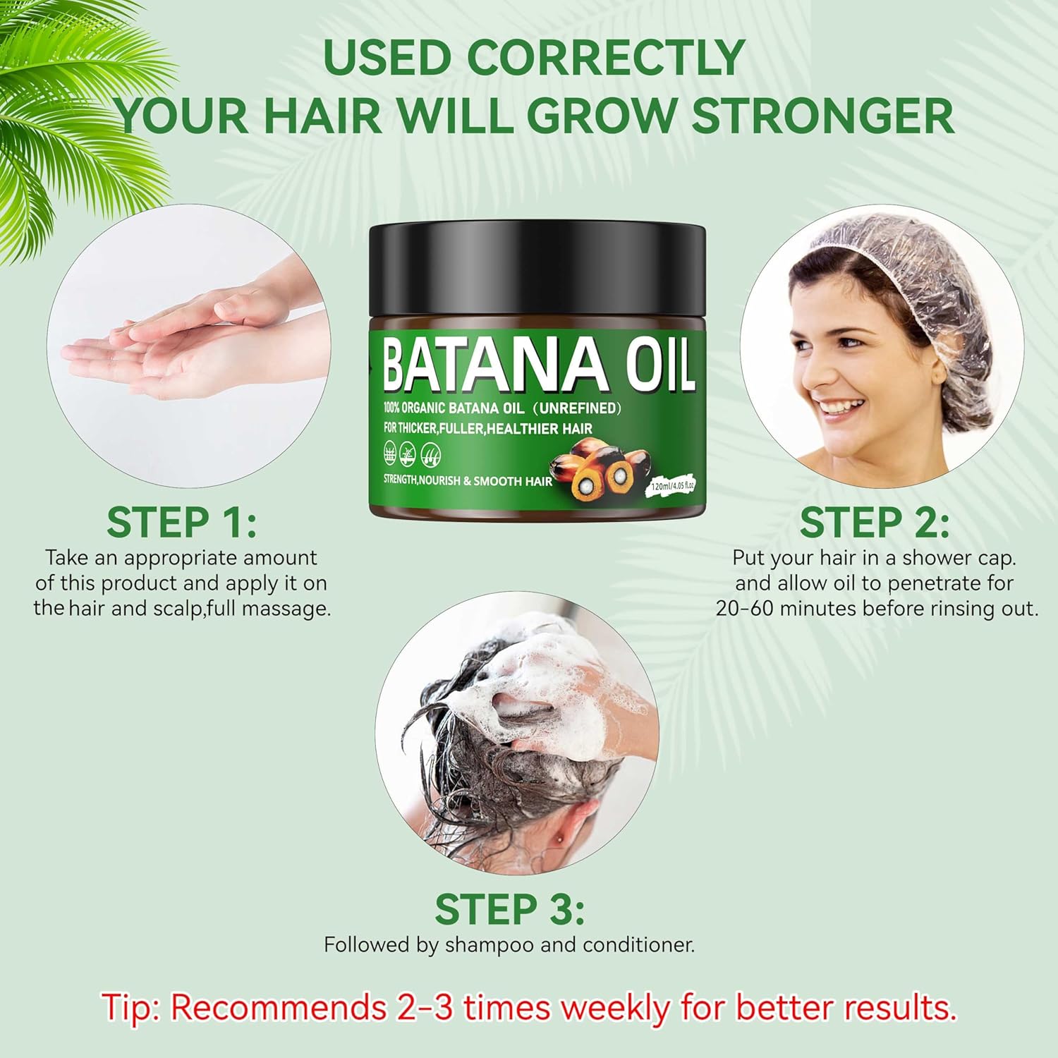 WTEGIGA 100% Natural Batana Oil