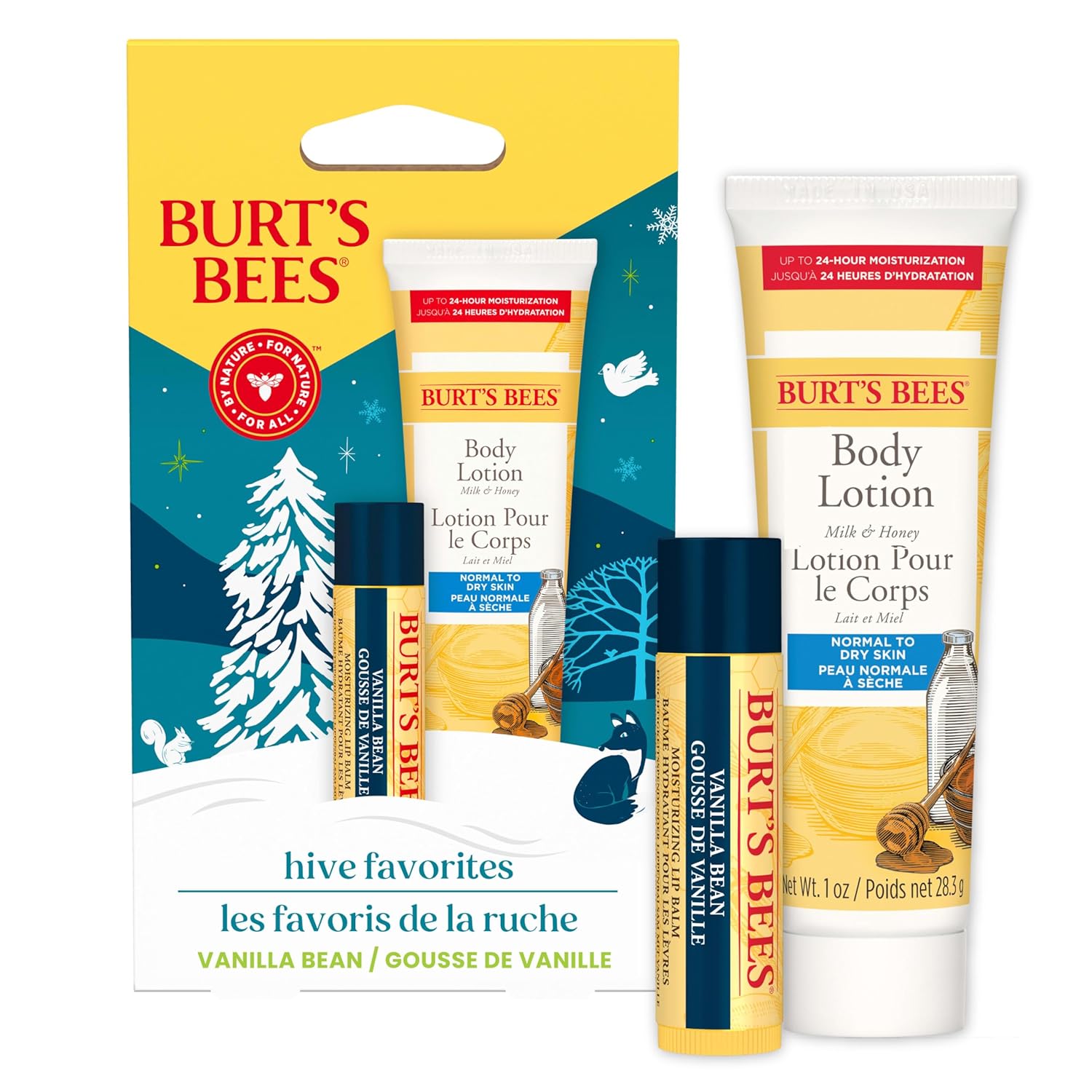 BURT'S BEES Hive Favorites Vanilla Bean Gift Set