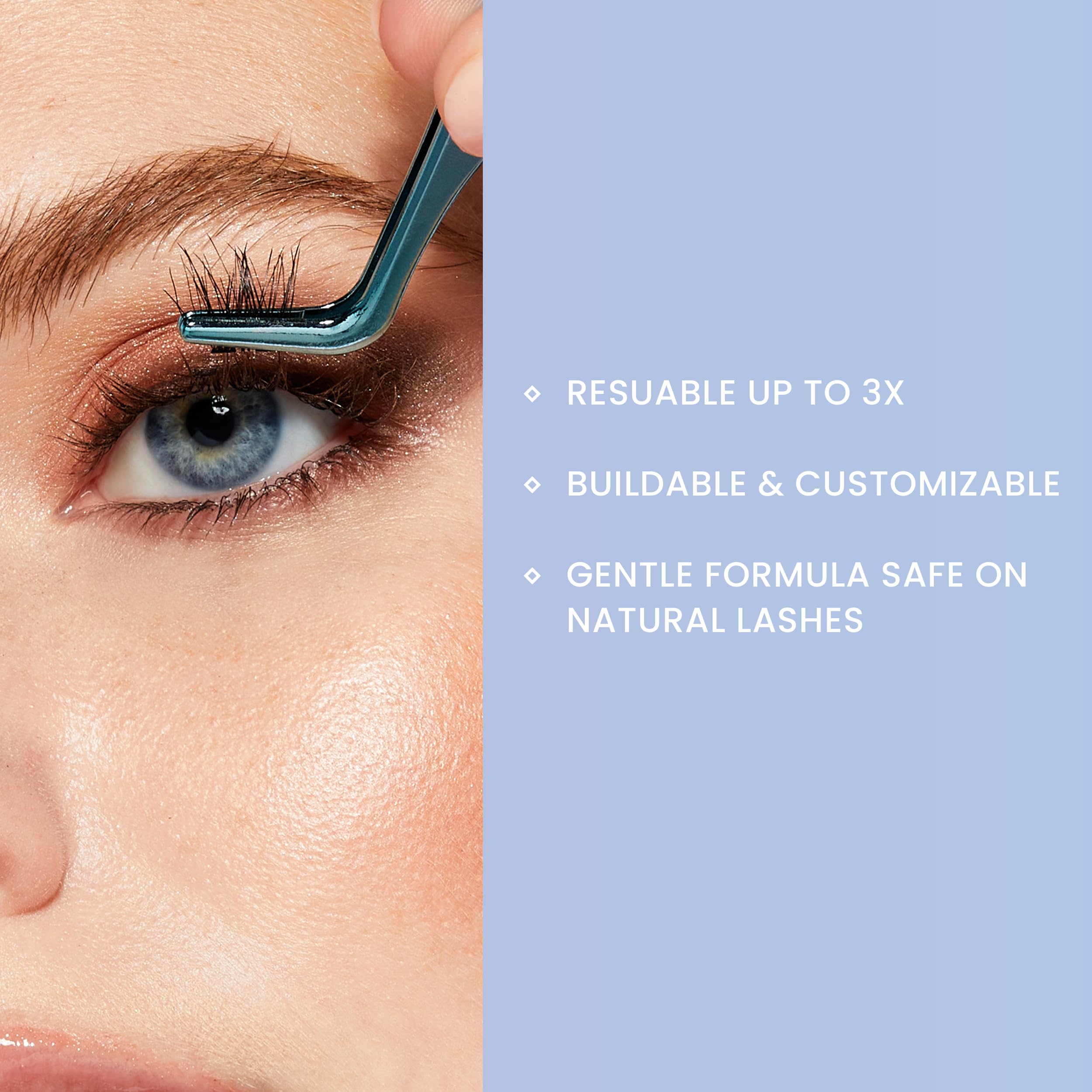 KISS Falscara DIY Eyelash Extensions 24 Count