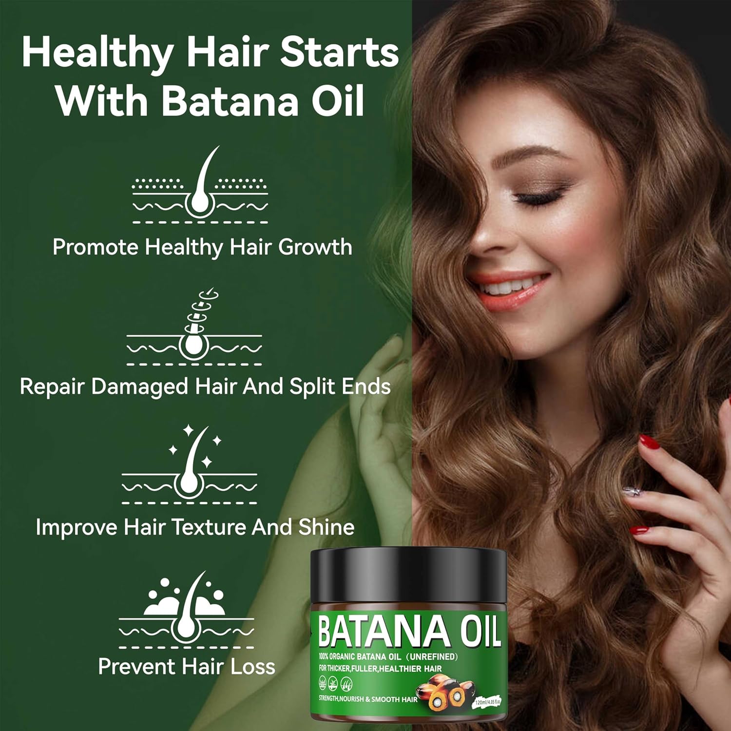 WTEGIGA 100% Natural Batana Oil