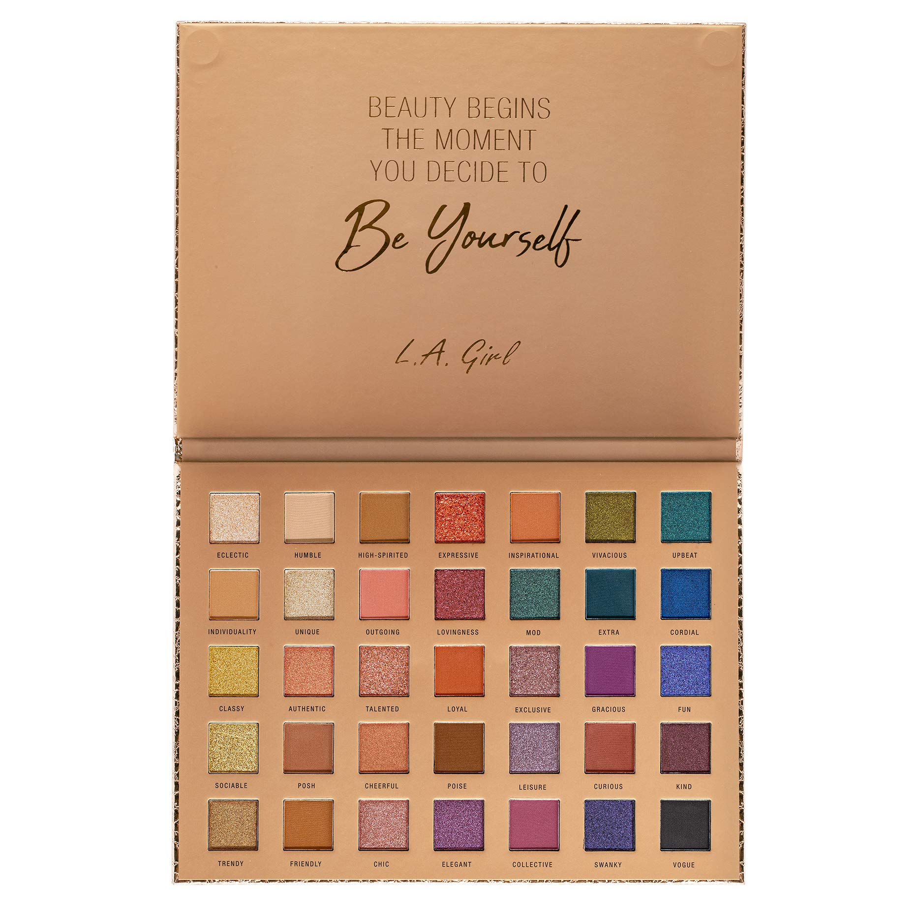 L.A. Girl Born Exclusive 35-color Eyeshadow Palette