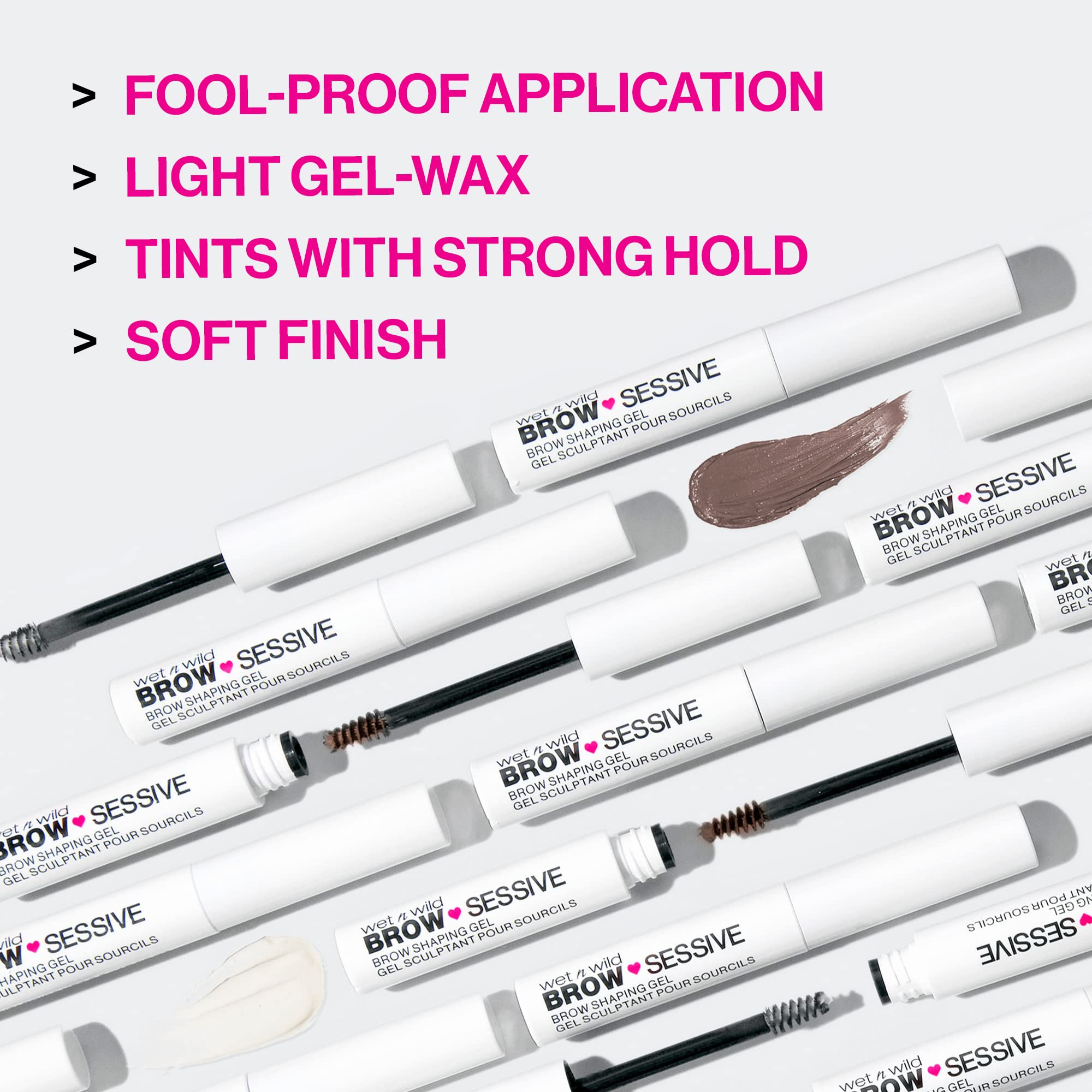 Gel de maquillaje para dar forma a las cejas Brow-Sessive de Wet n Wild