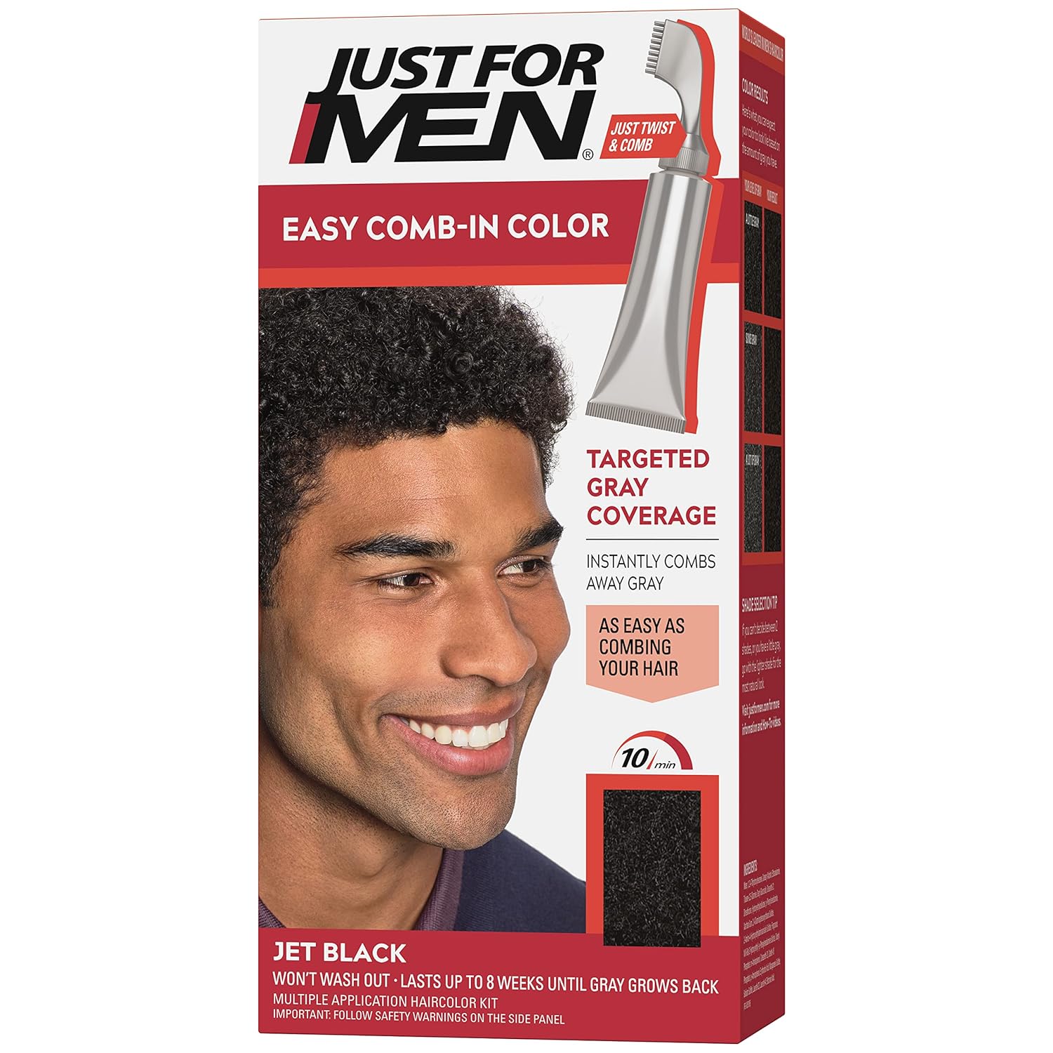 JUST FOR MEN  Easy Comb-In Color