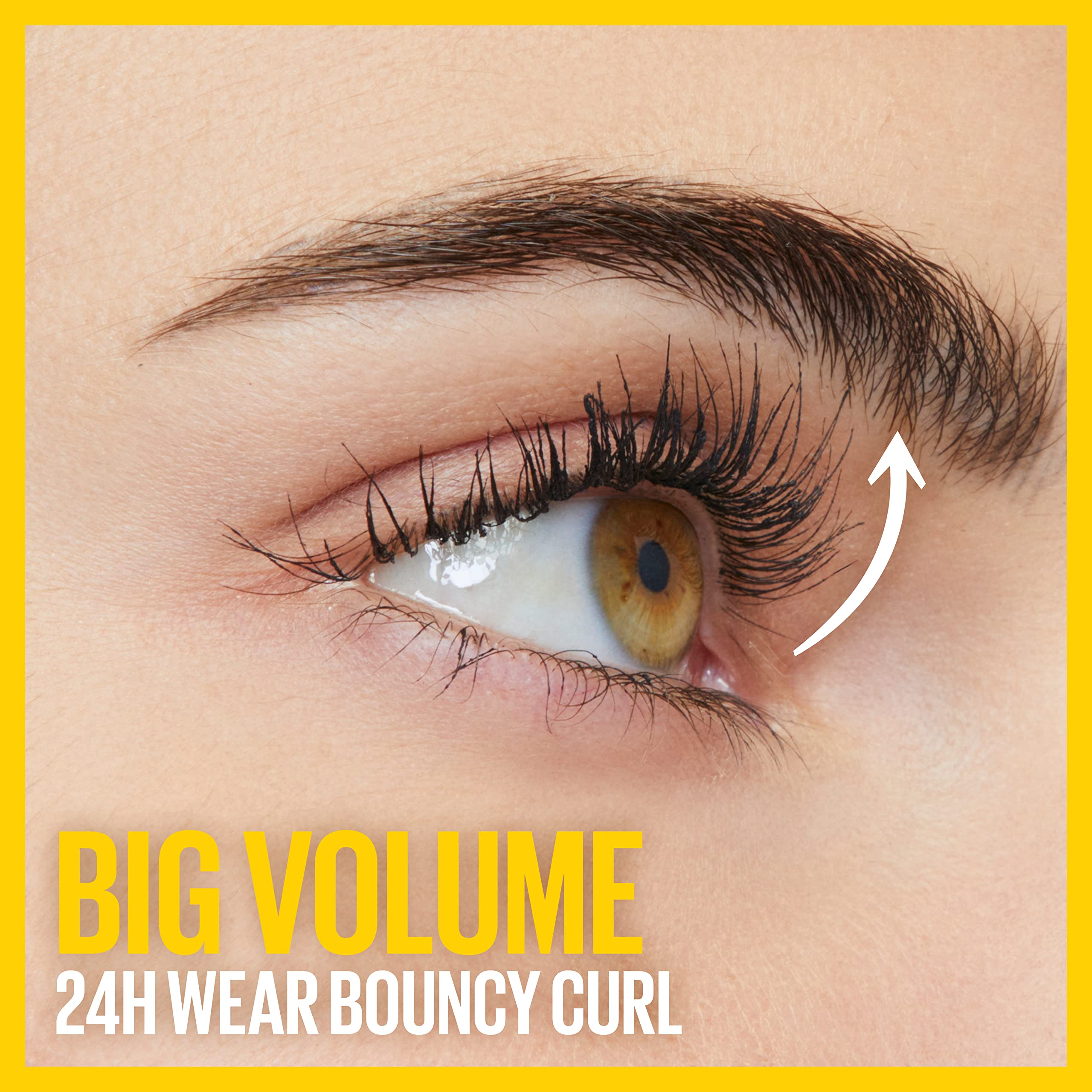 Máscara de pestañas impermeable Colossal Curl Bounce de MAYBELLINE