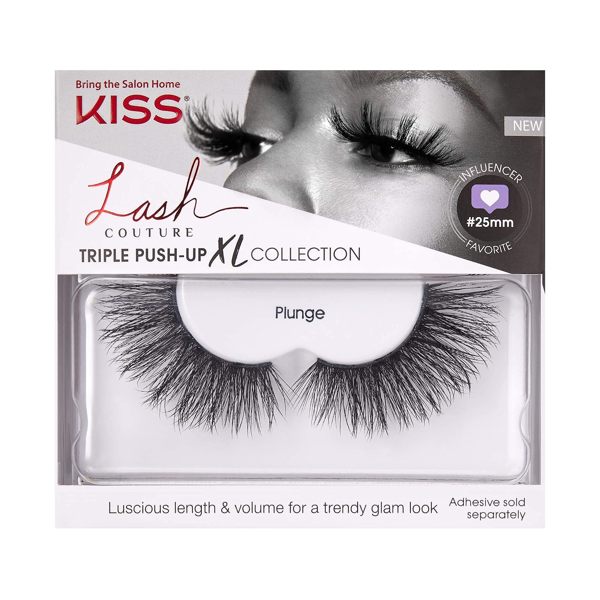 Colección KISS Lash Couture Triple Push-Up XL