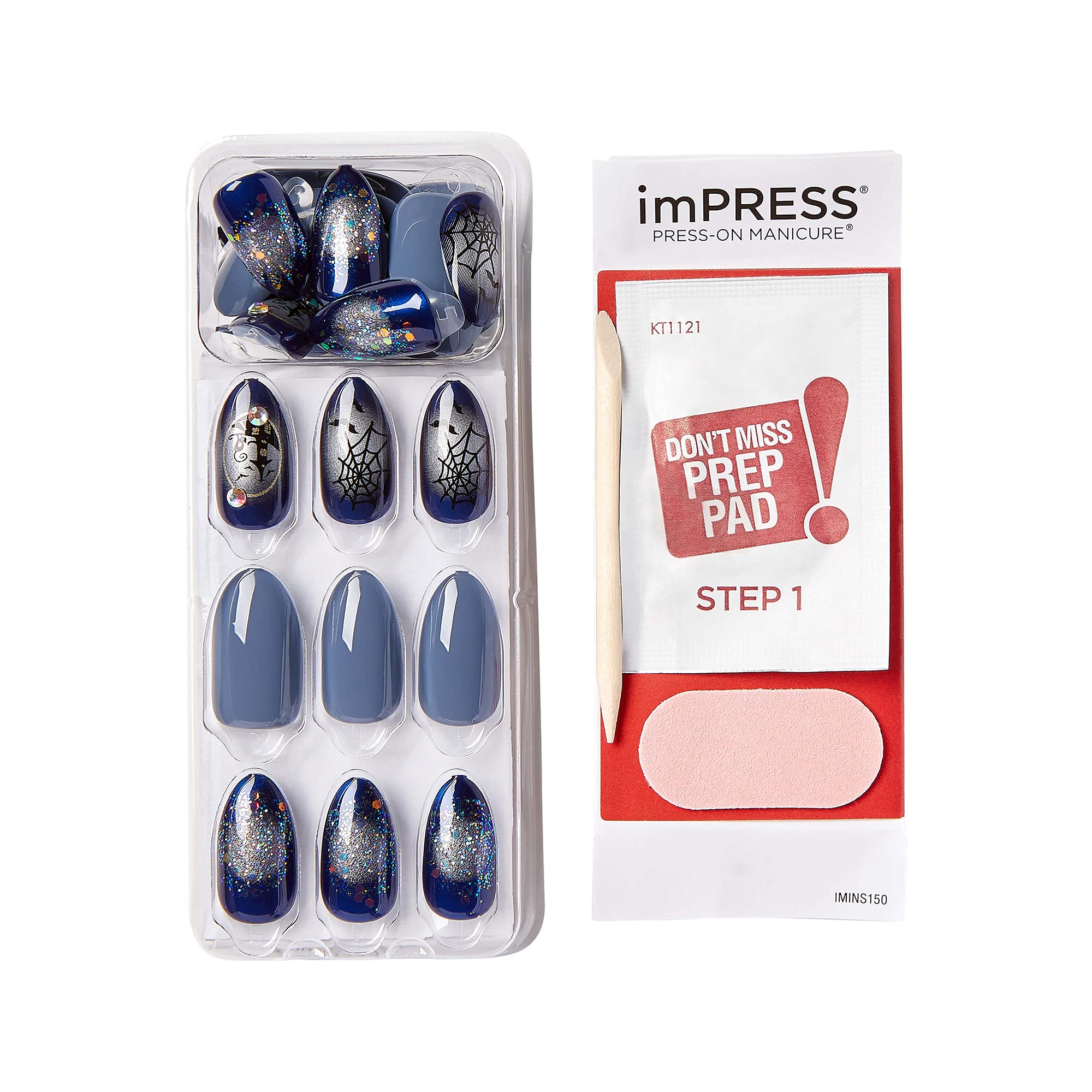 KISS imPRESS Press on Manicure Halloween Nails
