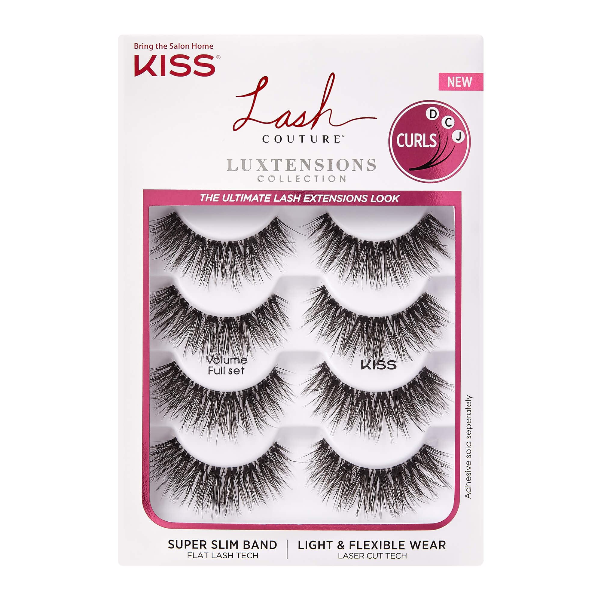 Colección KISS Lash Couture Luxtension