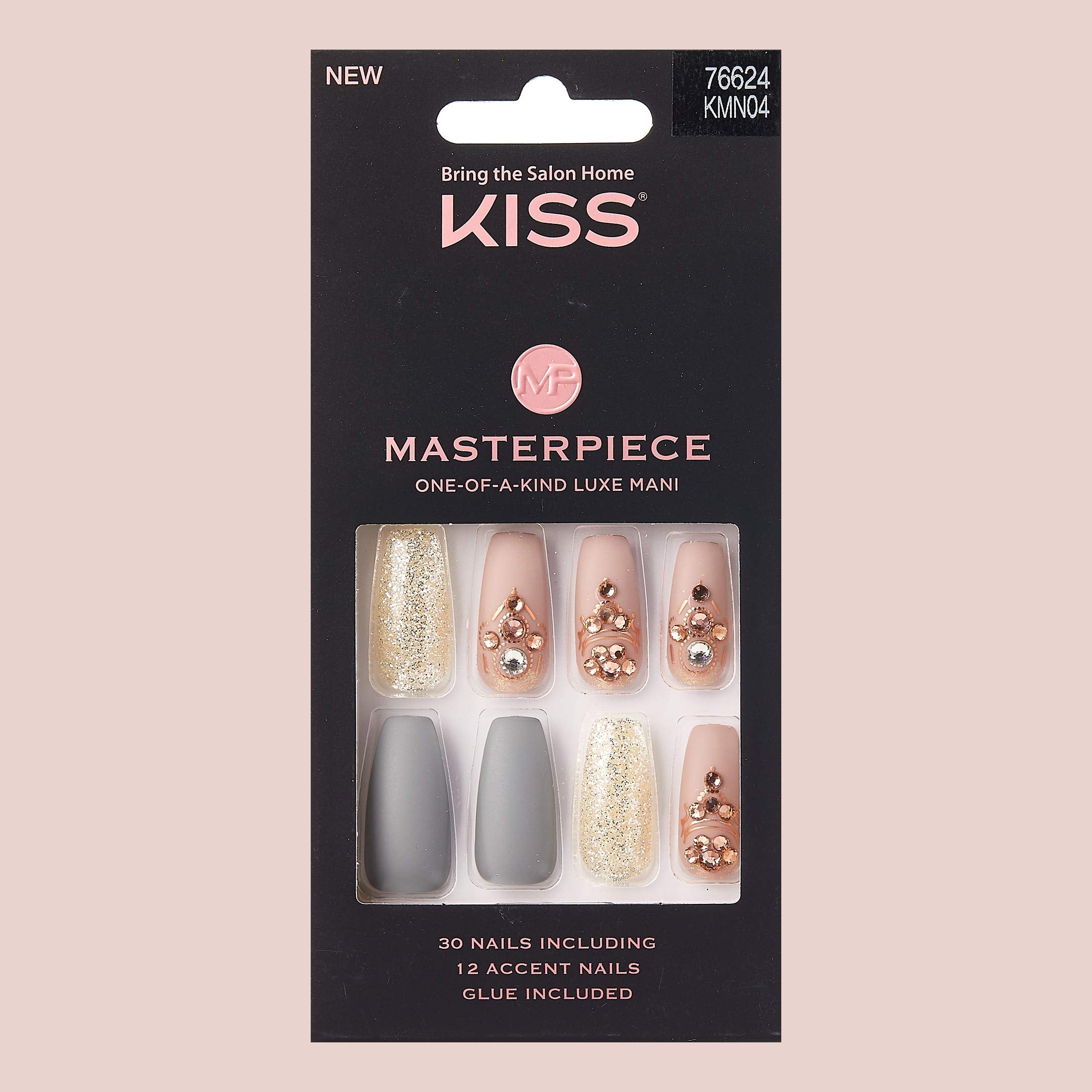 Uñas de manicura de lujo únicas y maestras de KISS