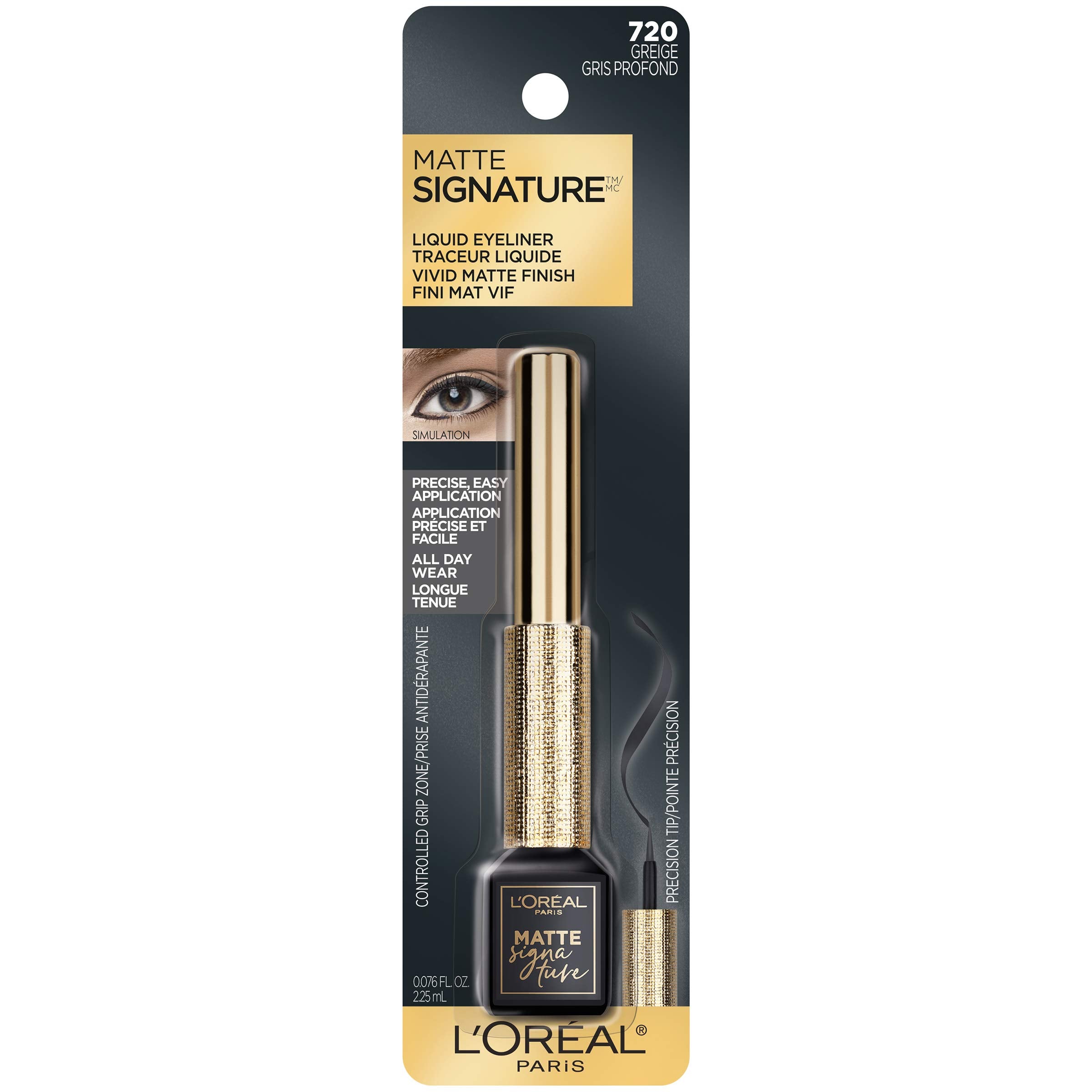 Delineador de ojos líquido Matte Signature de L'ORÉAL