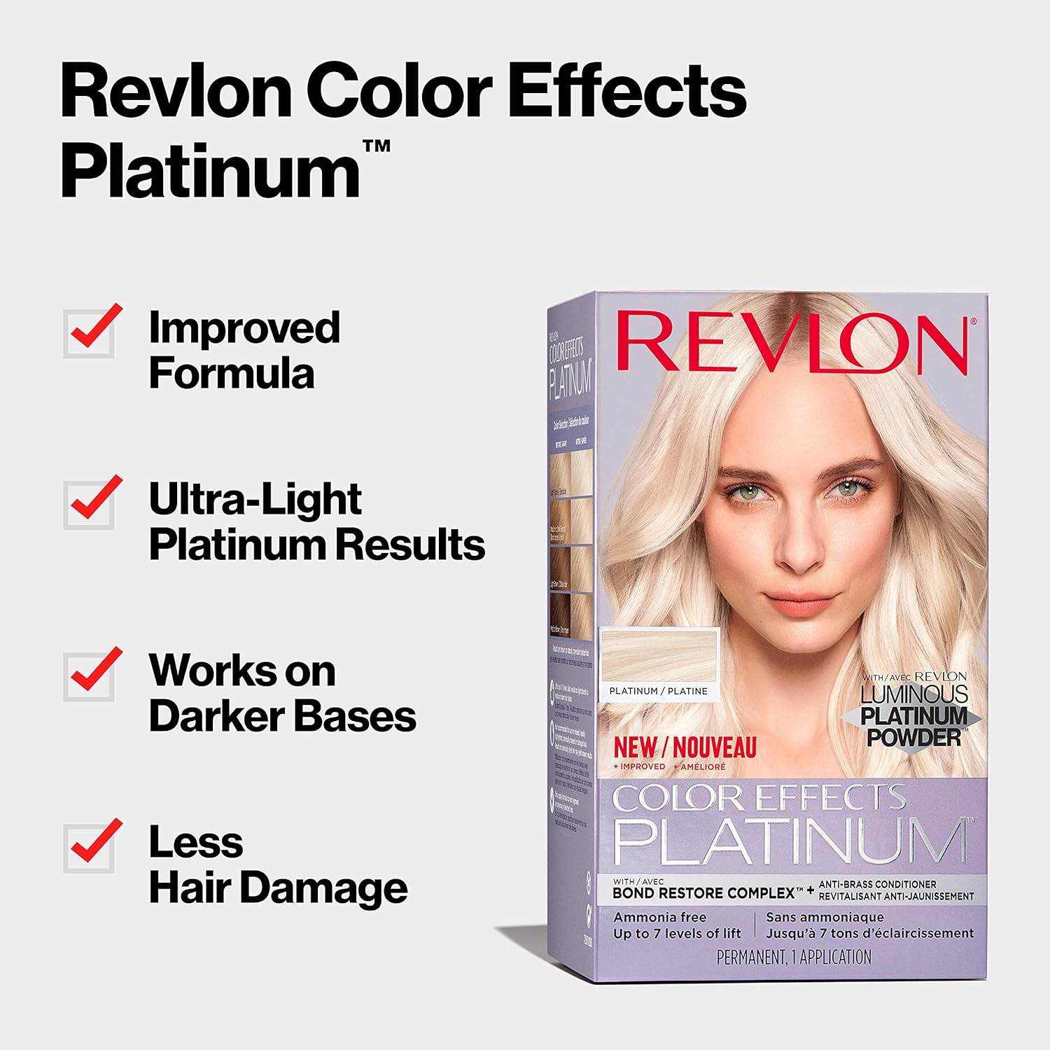 Kit de reflejos REVLON Color Effects Platinum
