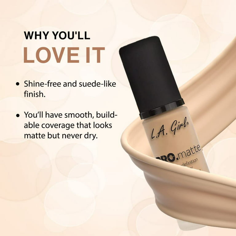 L.A. GIRL High Definition Pro Matte Foundation