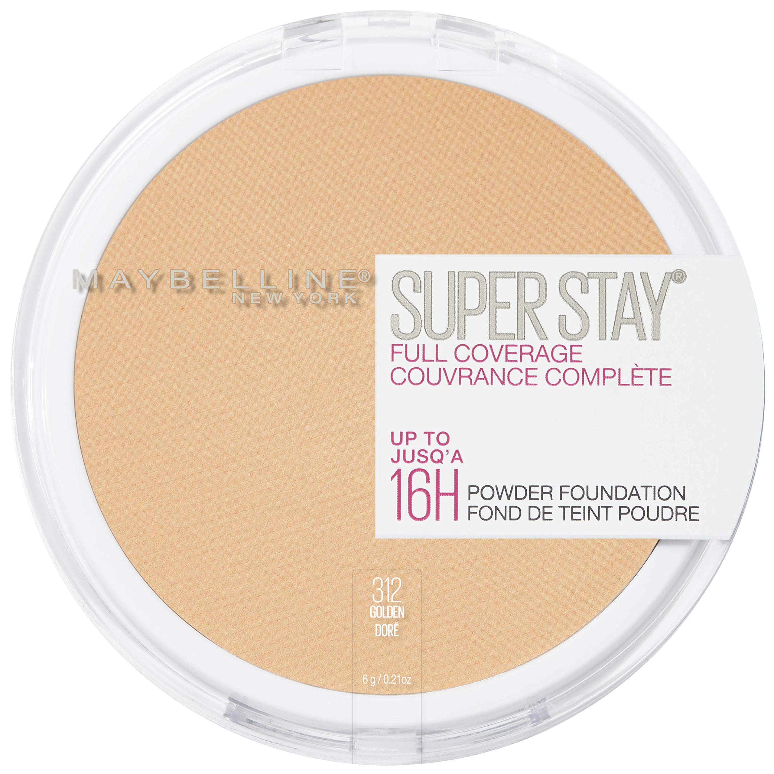 Base de maquillaje en polvo Maybelline Super Stay Full Coverage 16H
